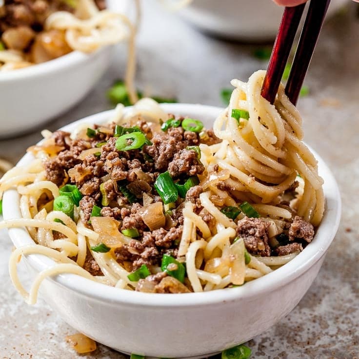Taiwanese Beef Noodle Bowl (Gluten-free)