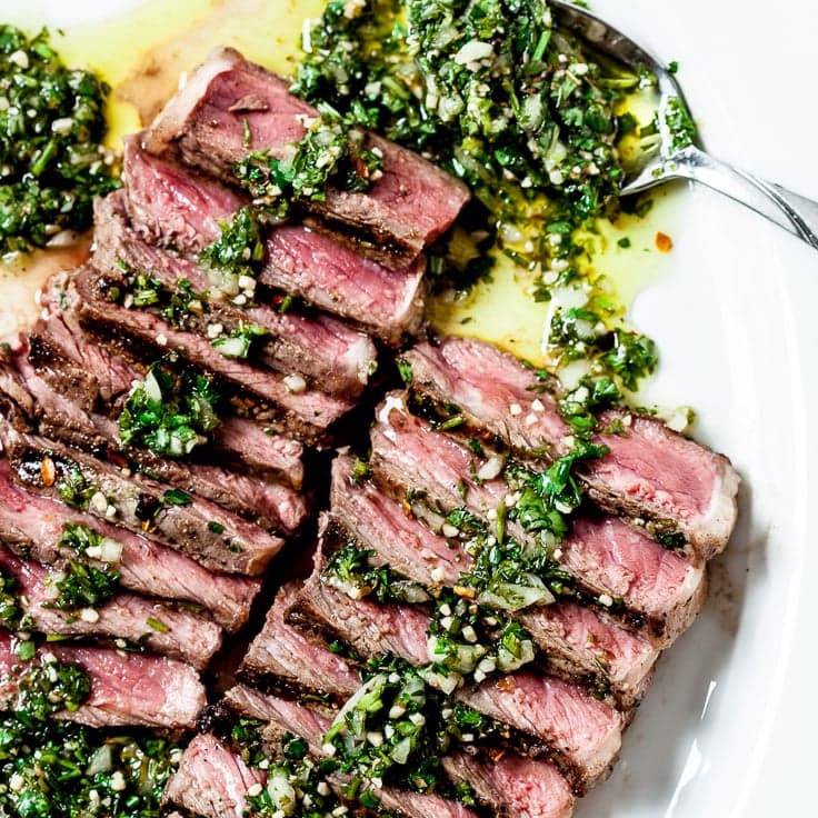 Steak with Chimichurri Sauce Recipe
