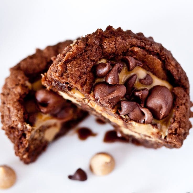 Peanut Butter Brownies