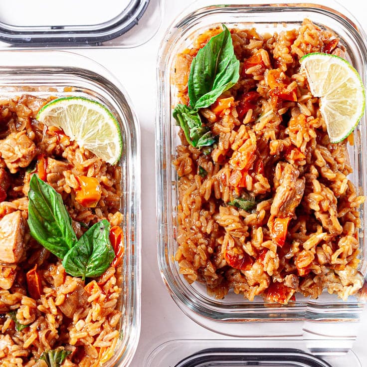 Thai Chicken and Rice (One-Pot)