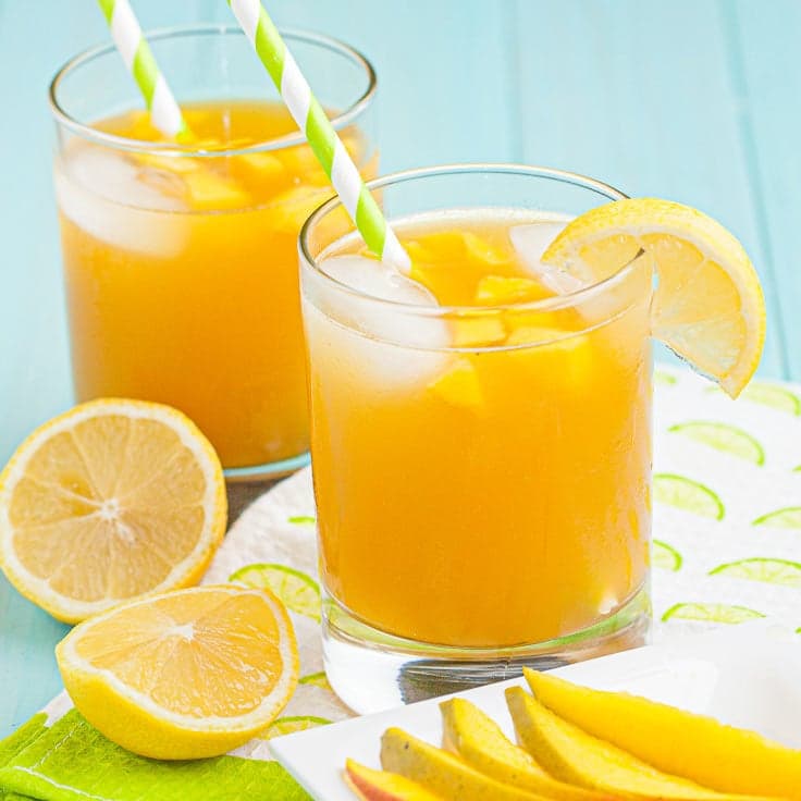 Mango Cooler Cocktail