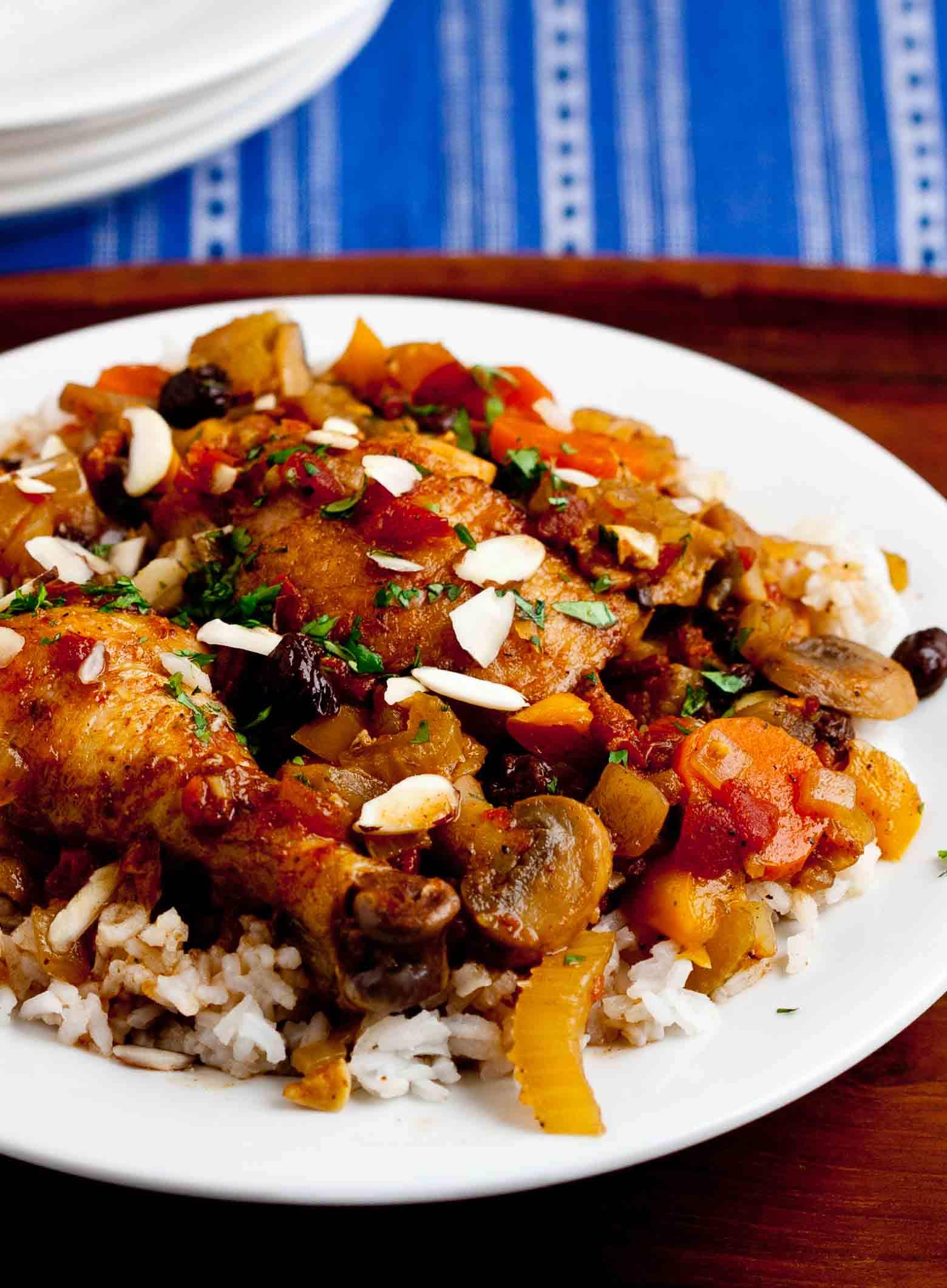 Moroccan Style Chicken Stew