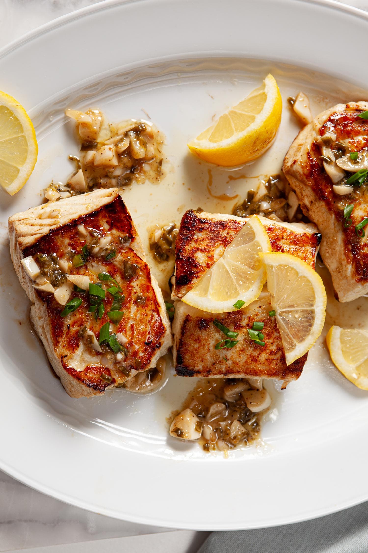 Pan Seared Halibut