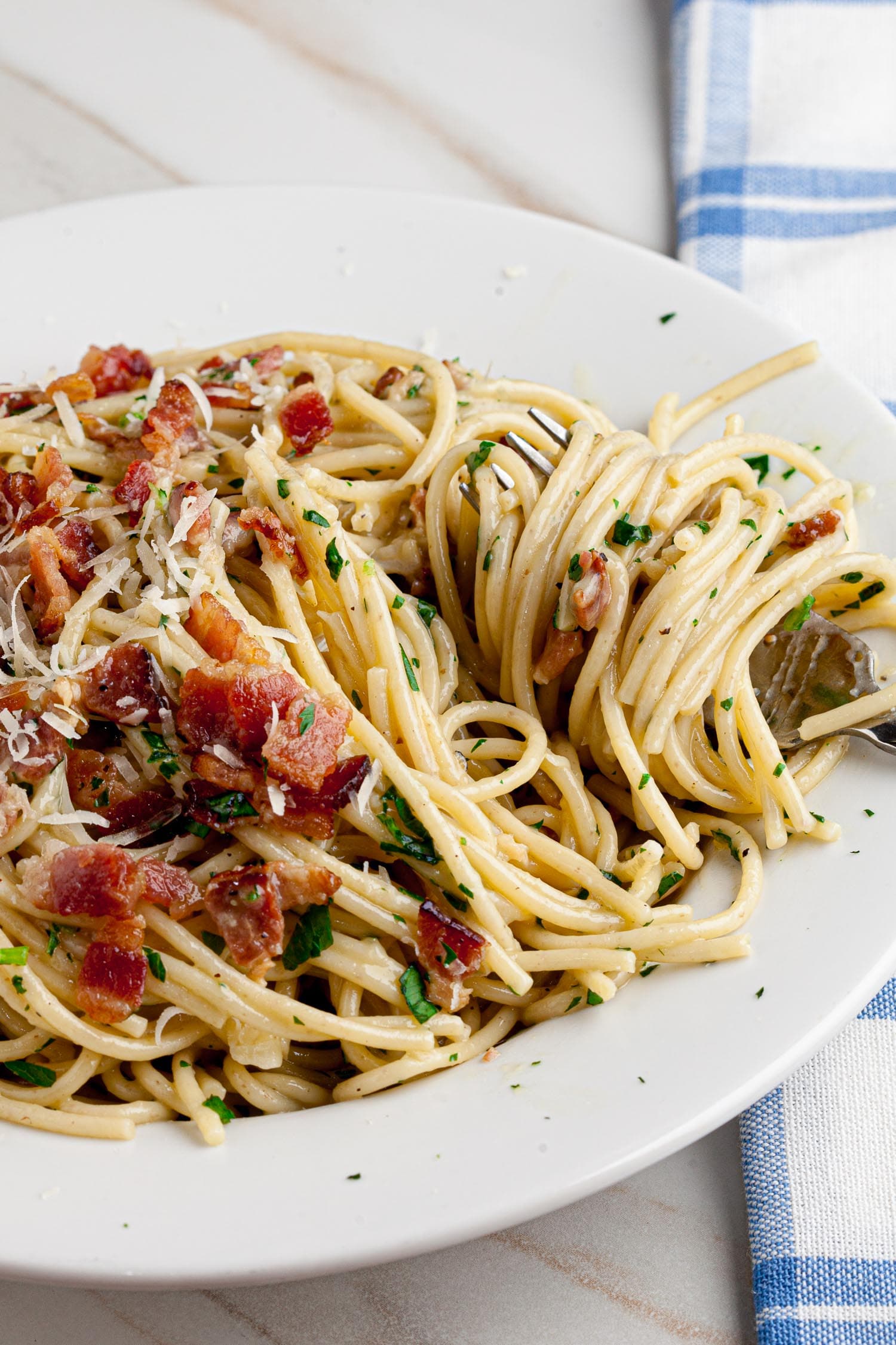 Easy Spaghetti Alla Carbonara