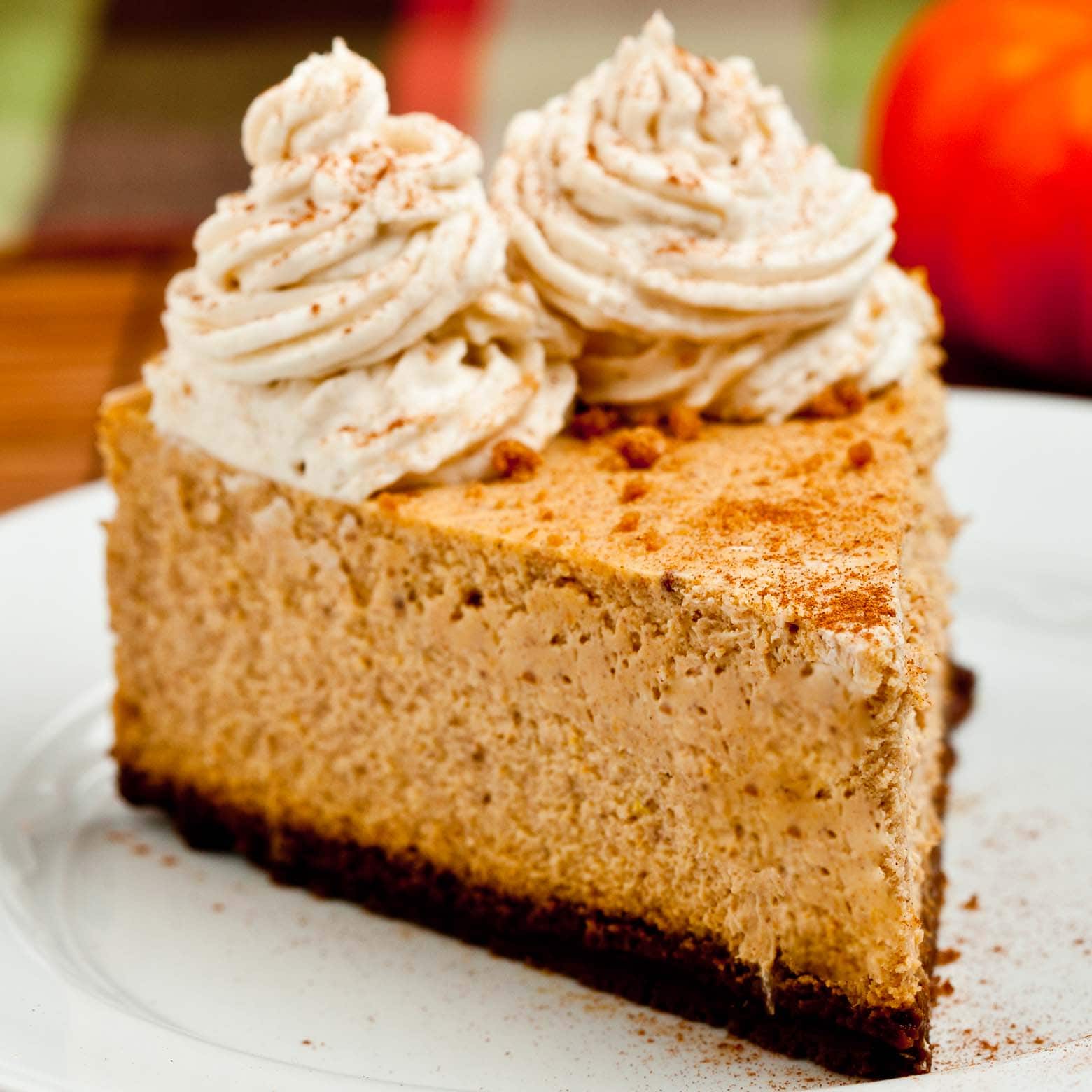The Best Pumpkin Cheesecake