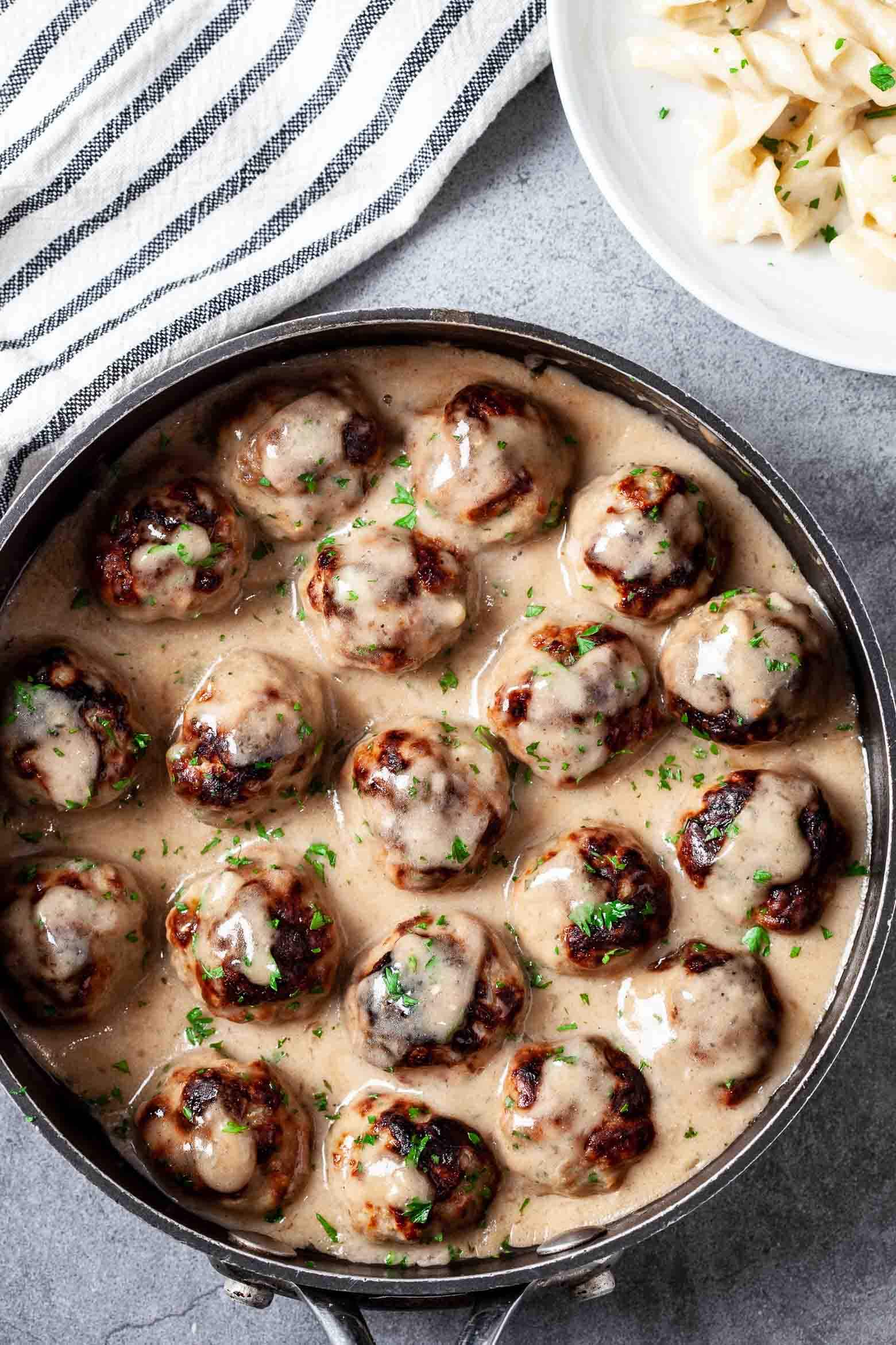 Swedish Meatballs with Gravy
