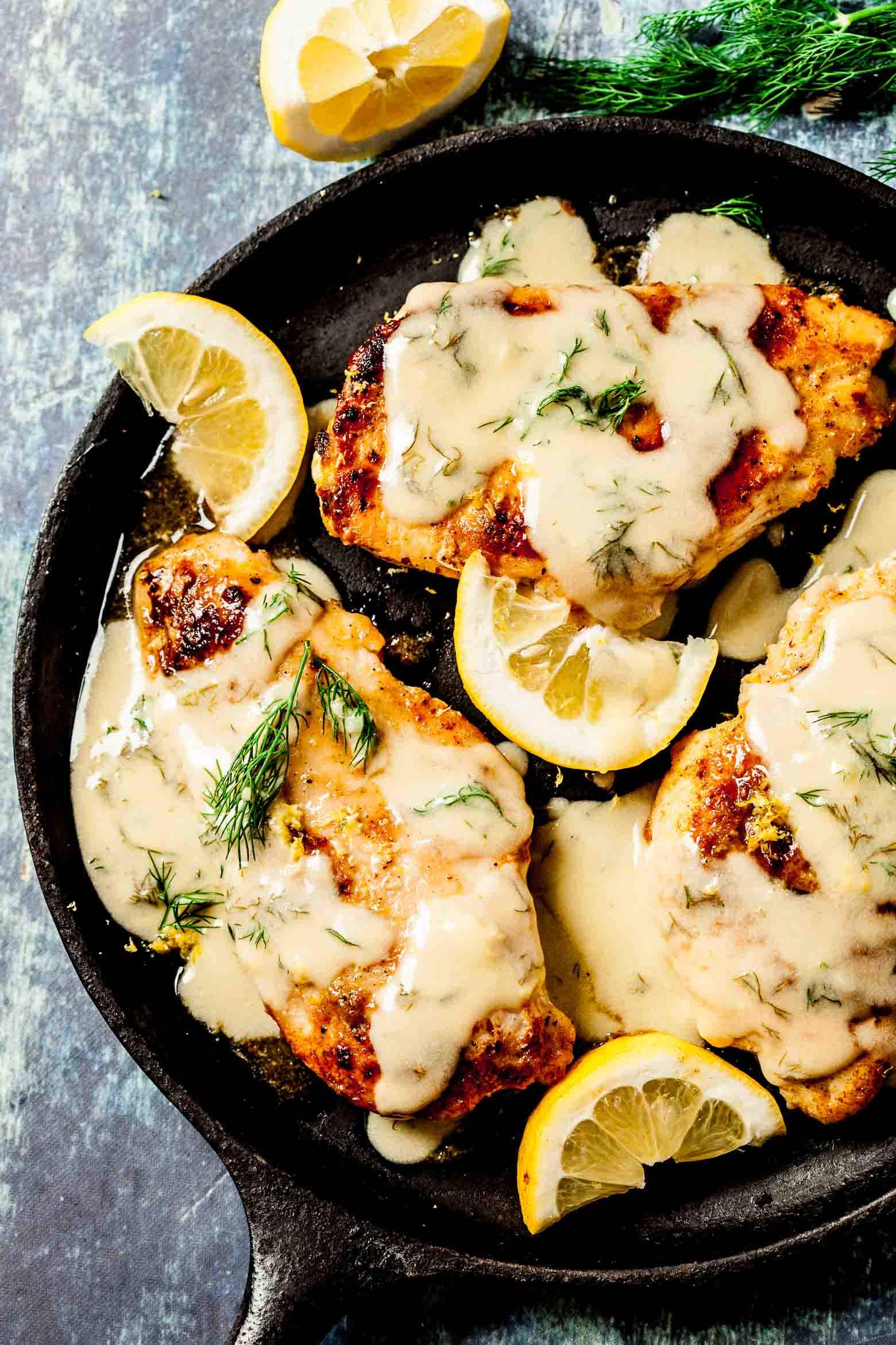 Creamy Lemon Chicken Recipe