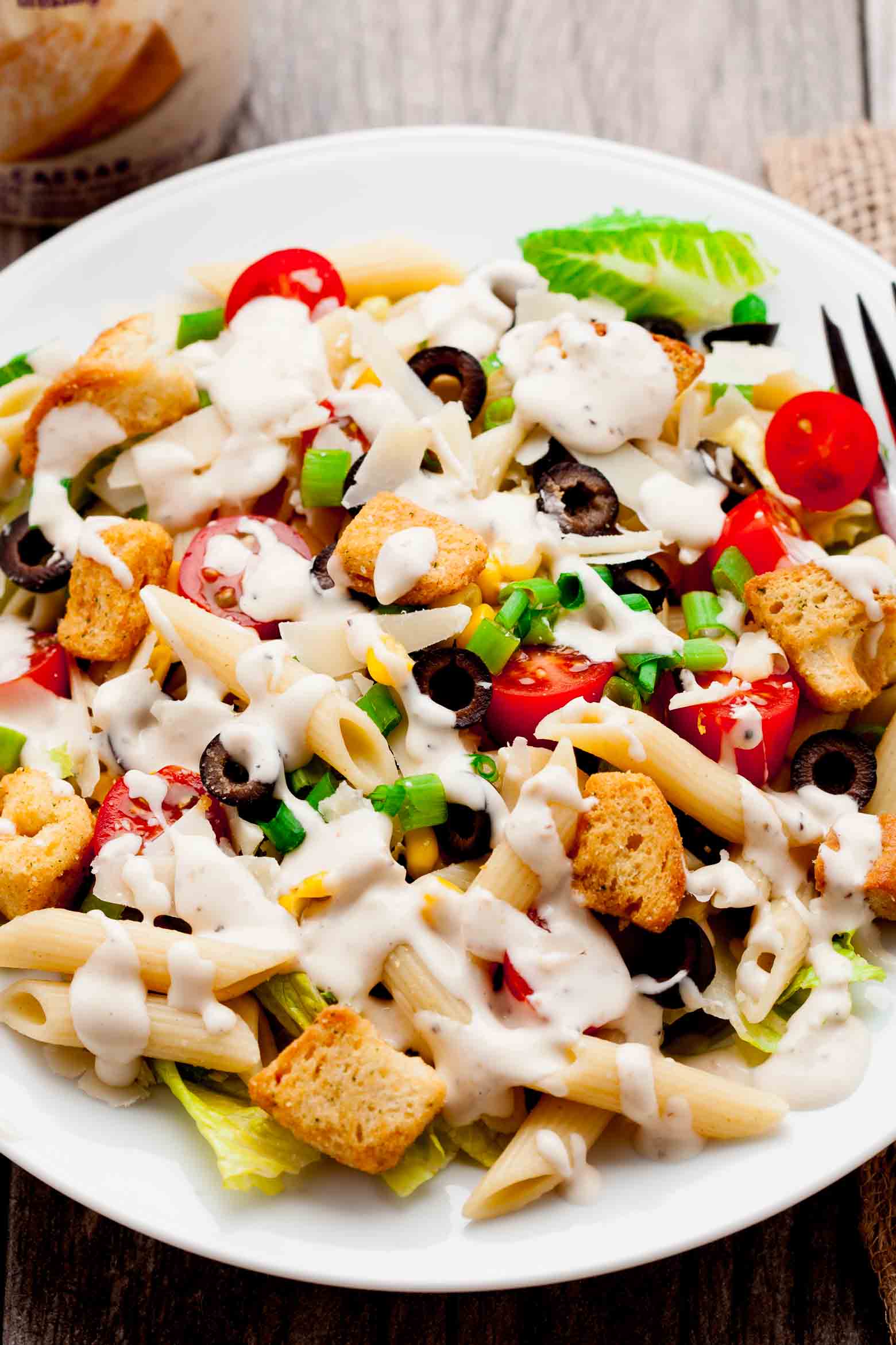 Caesar Pasta Salad Recipe