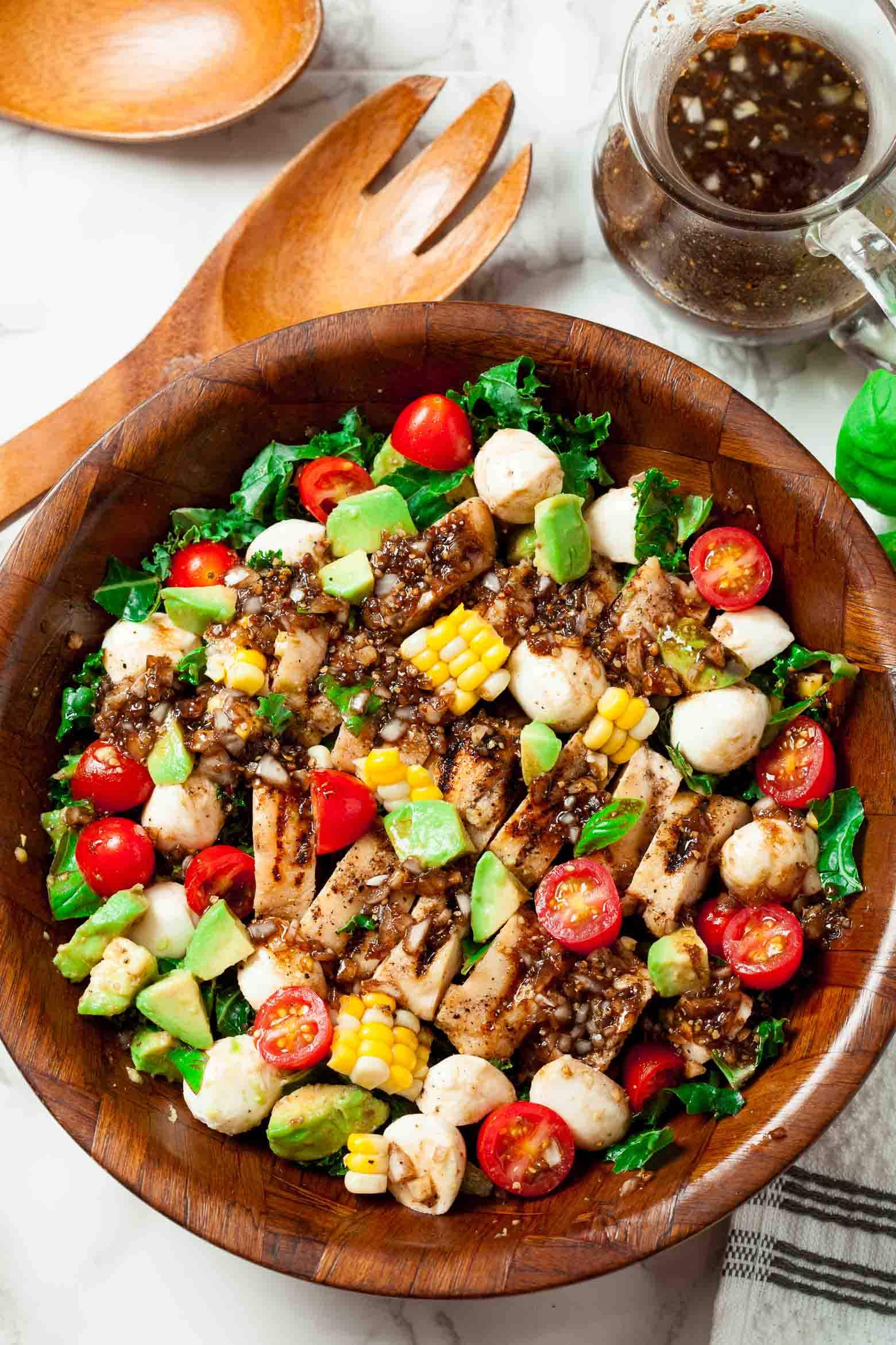 Chicken Caprese Salad