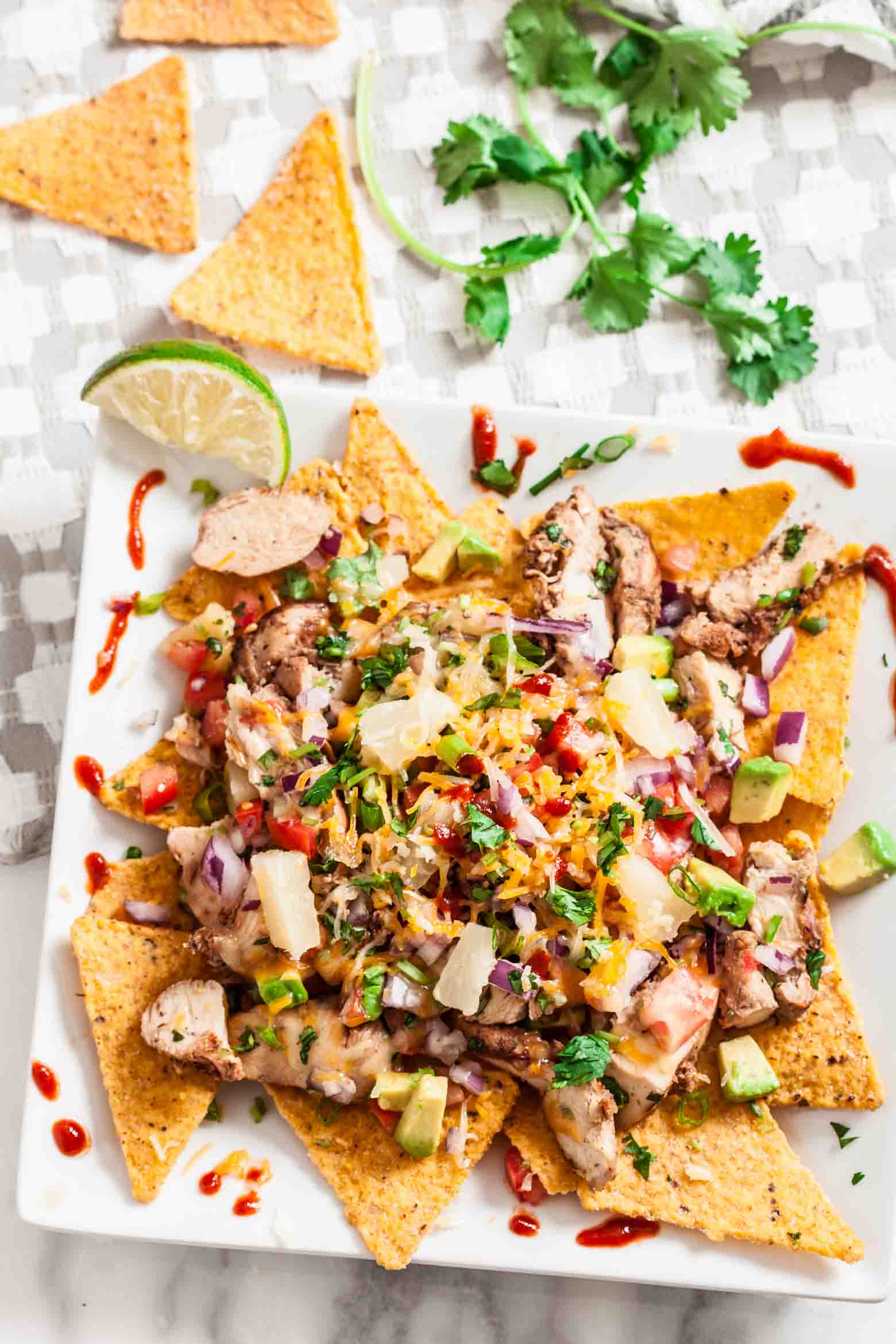 BBQ Chicken Nachos