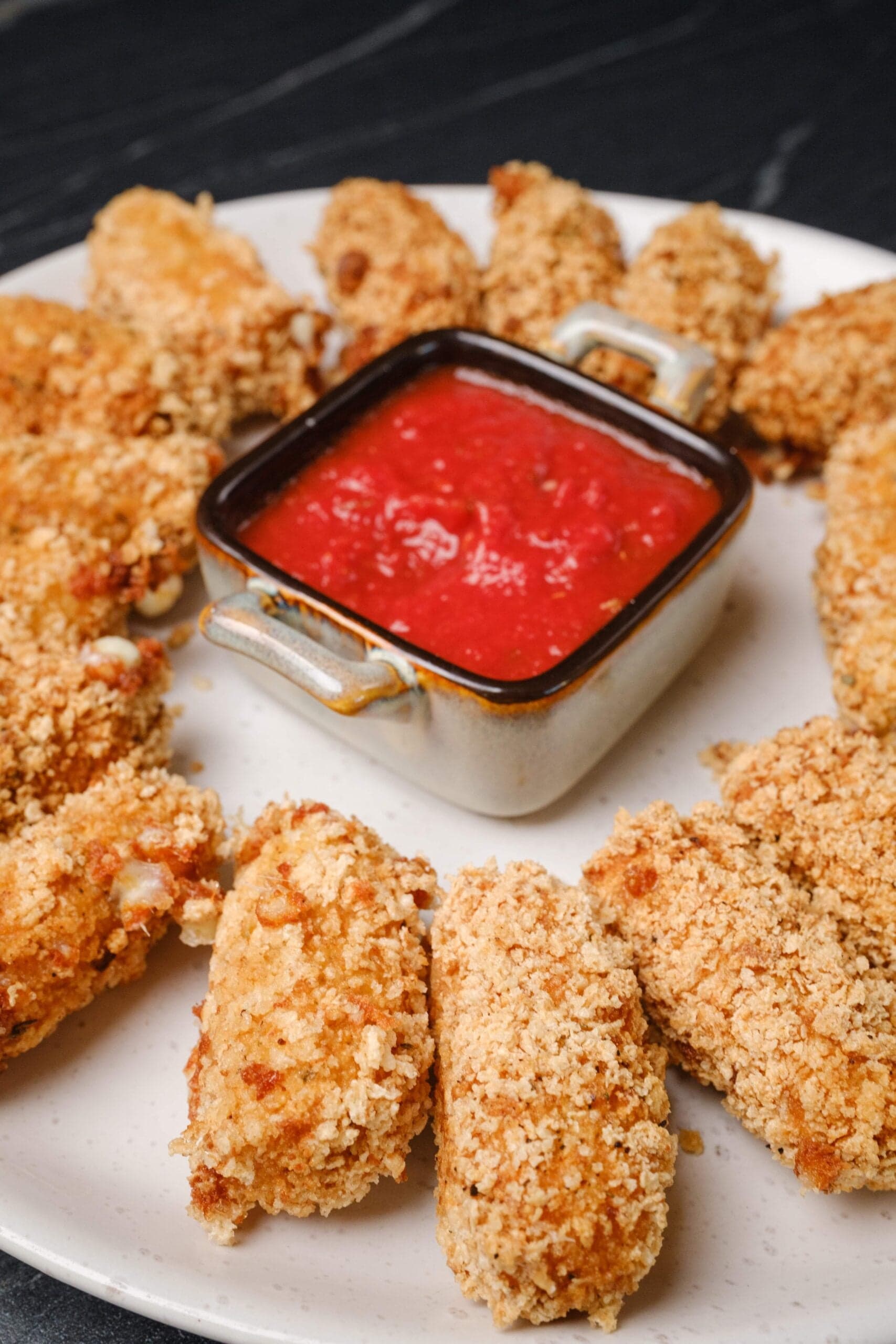 Homemade Mozzarella Sticks - Extra Crispy