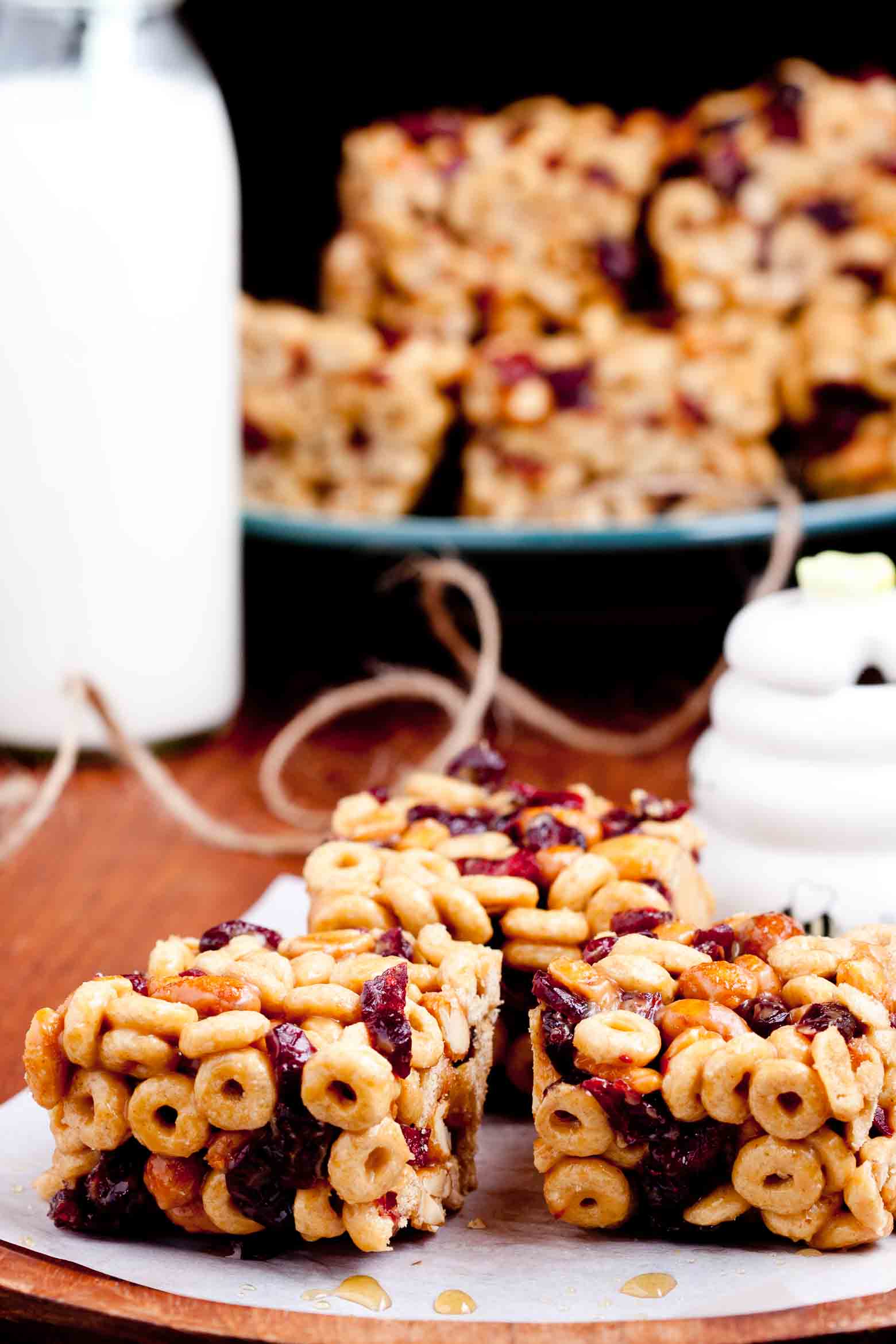 Peanut Butter Cheerio Bars (No Bake)