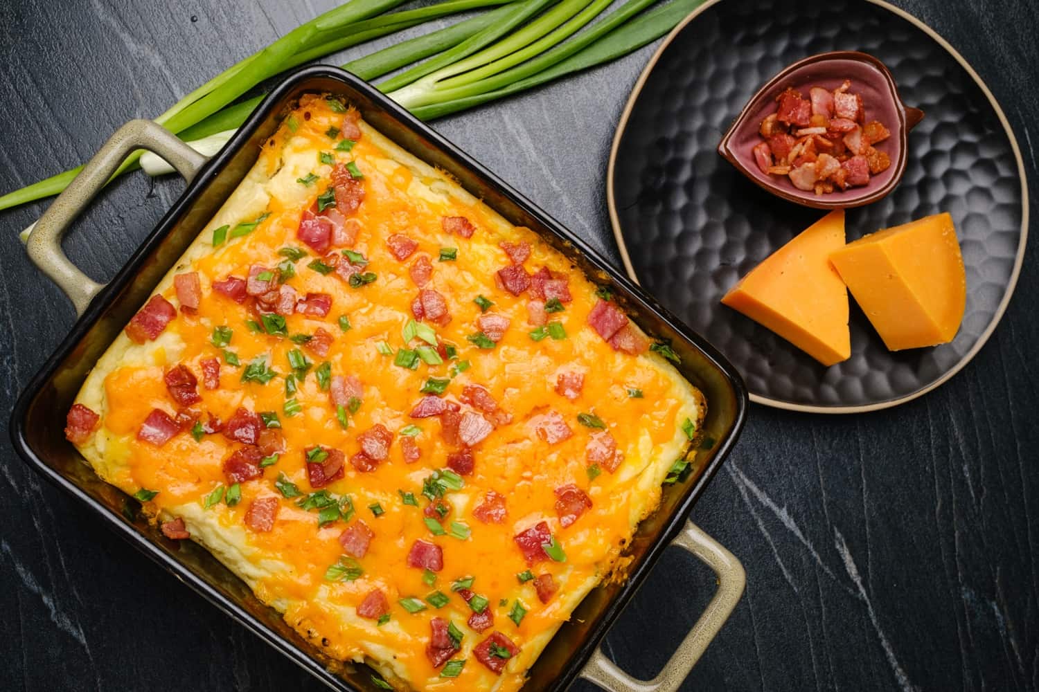 Creamy Baked Mashed Potatoes