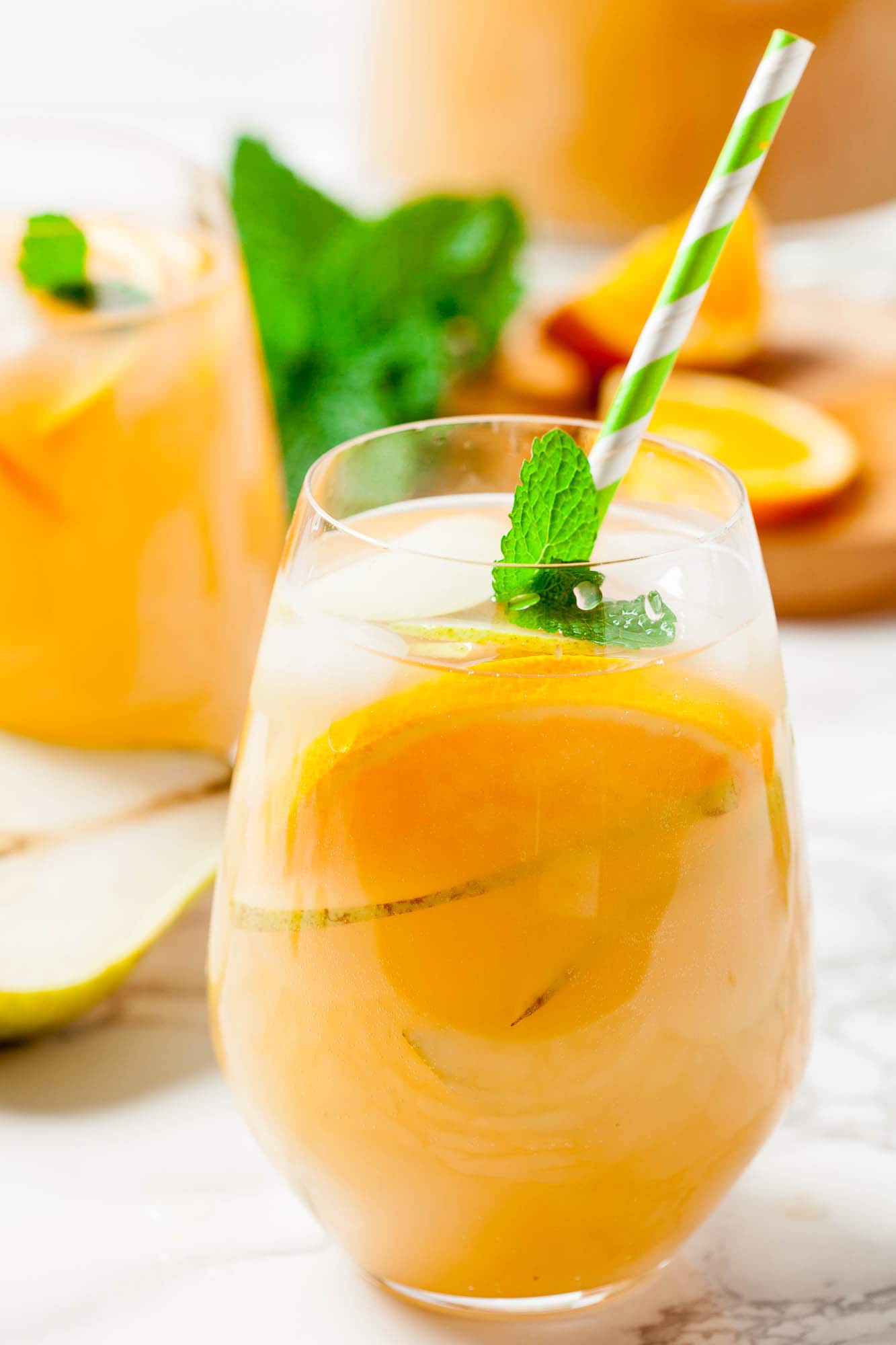 Easy Pear Sangria
