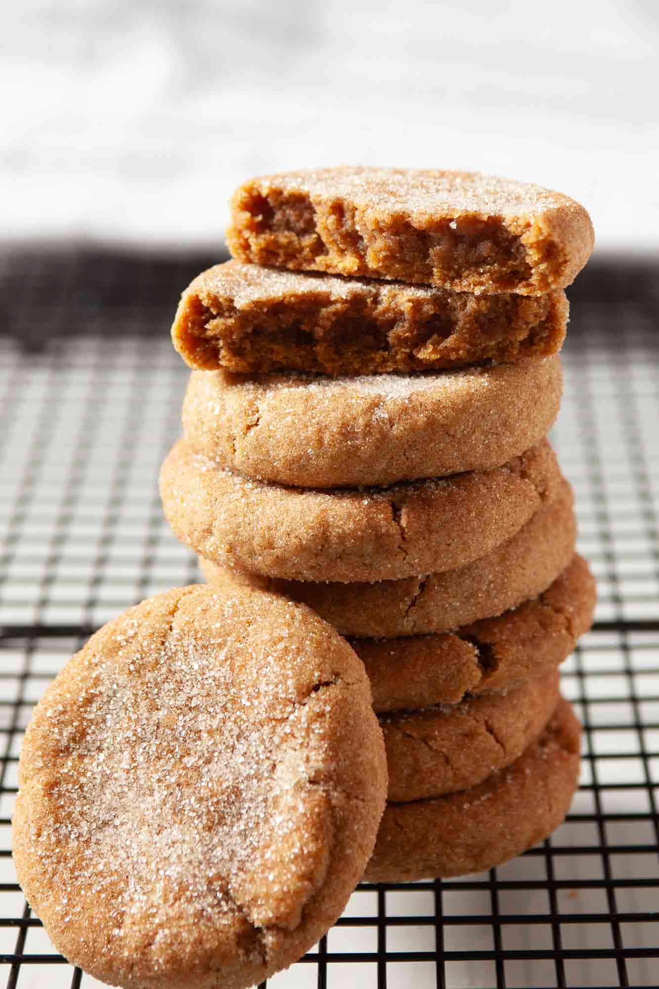 Chewy Pumpkin Snickerdoodles