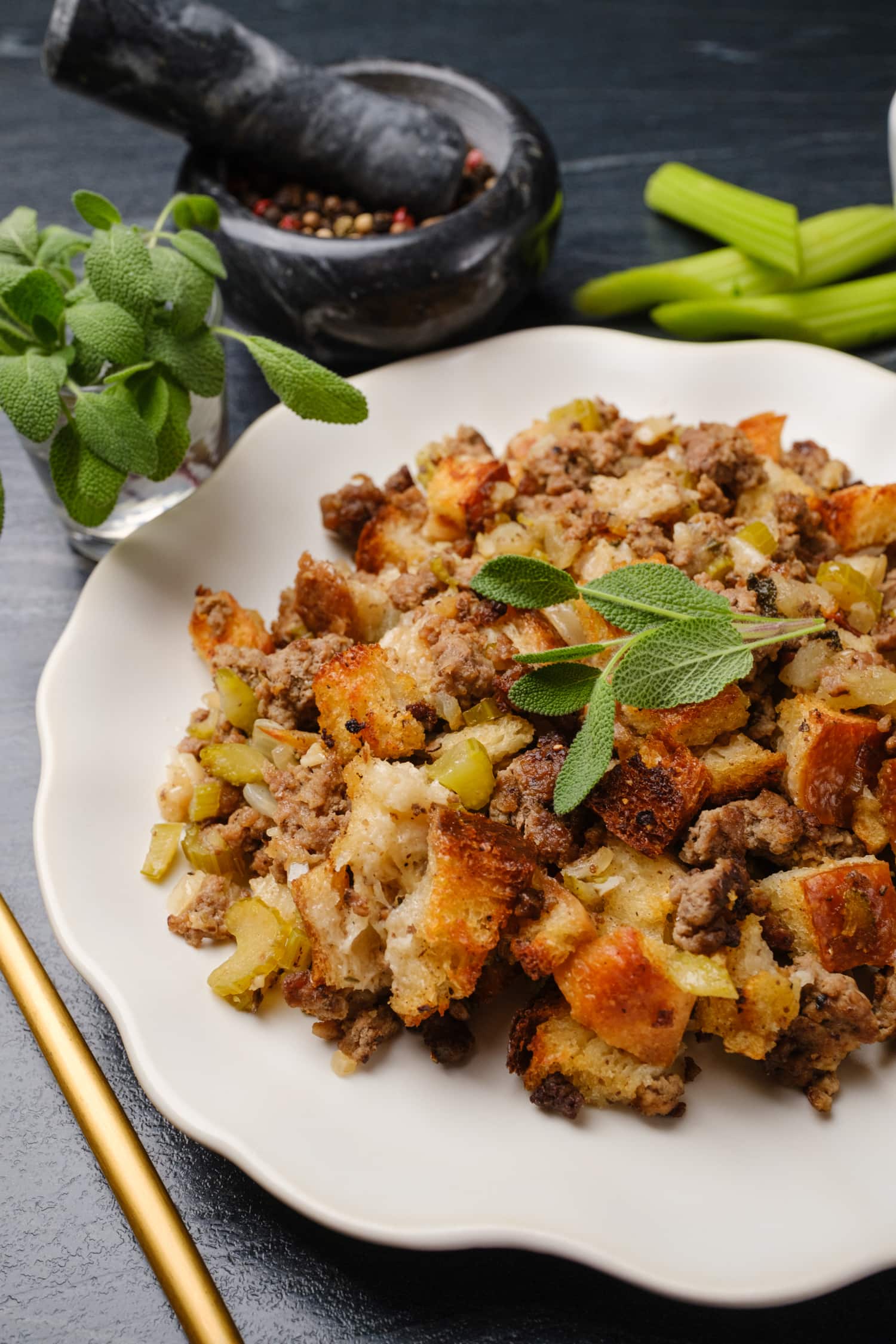 Cornbread Sausage Stuffing