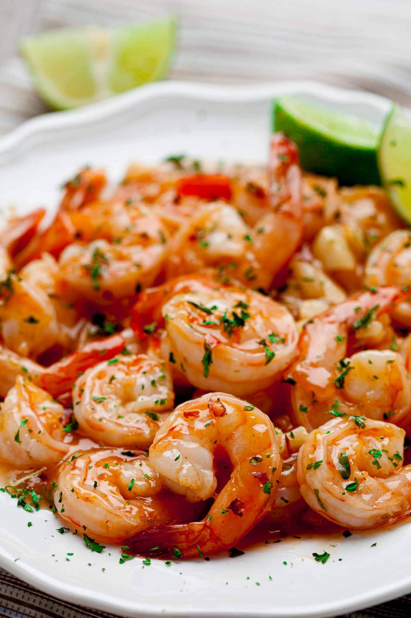 Honey Lime Shrimp