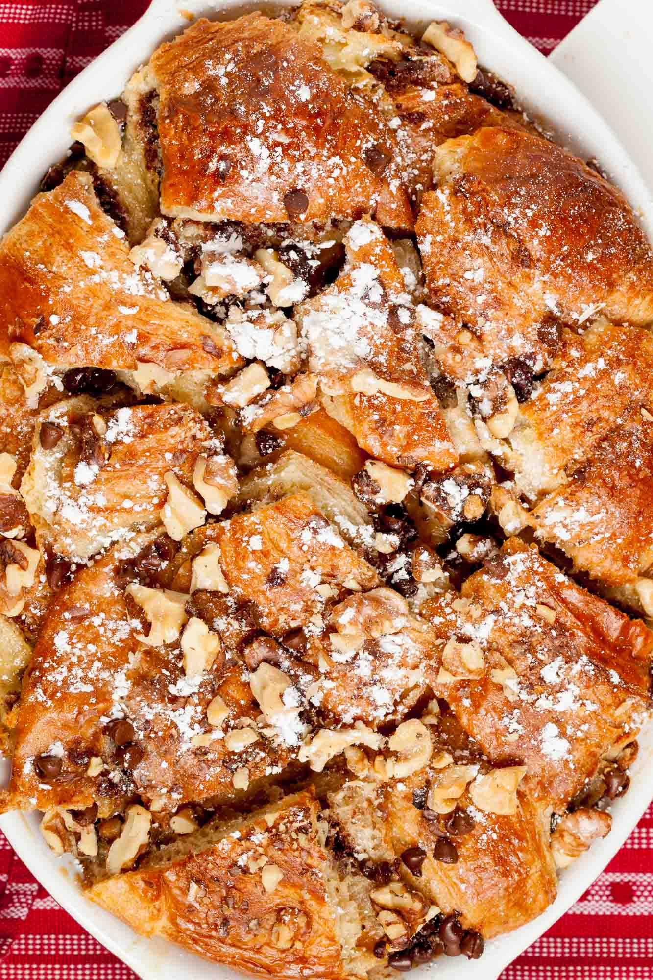 Nutella Bread Pudding
