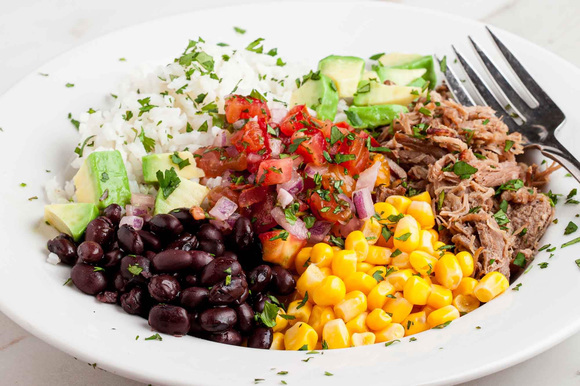 Carnitas Burrito Bowl
