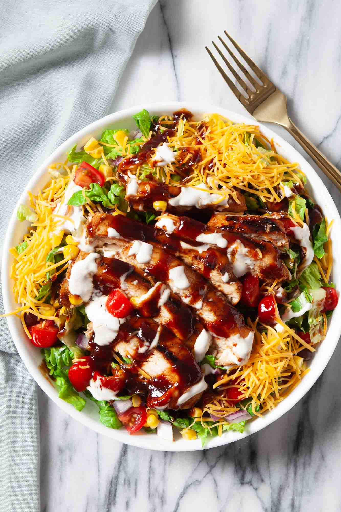 BBQ Chicken Salad