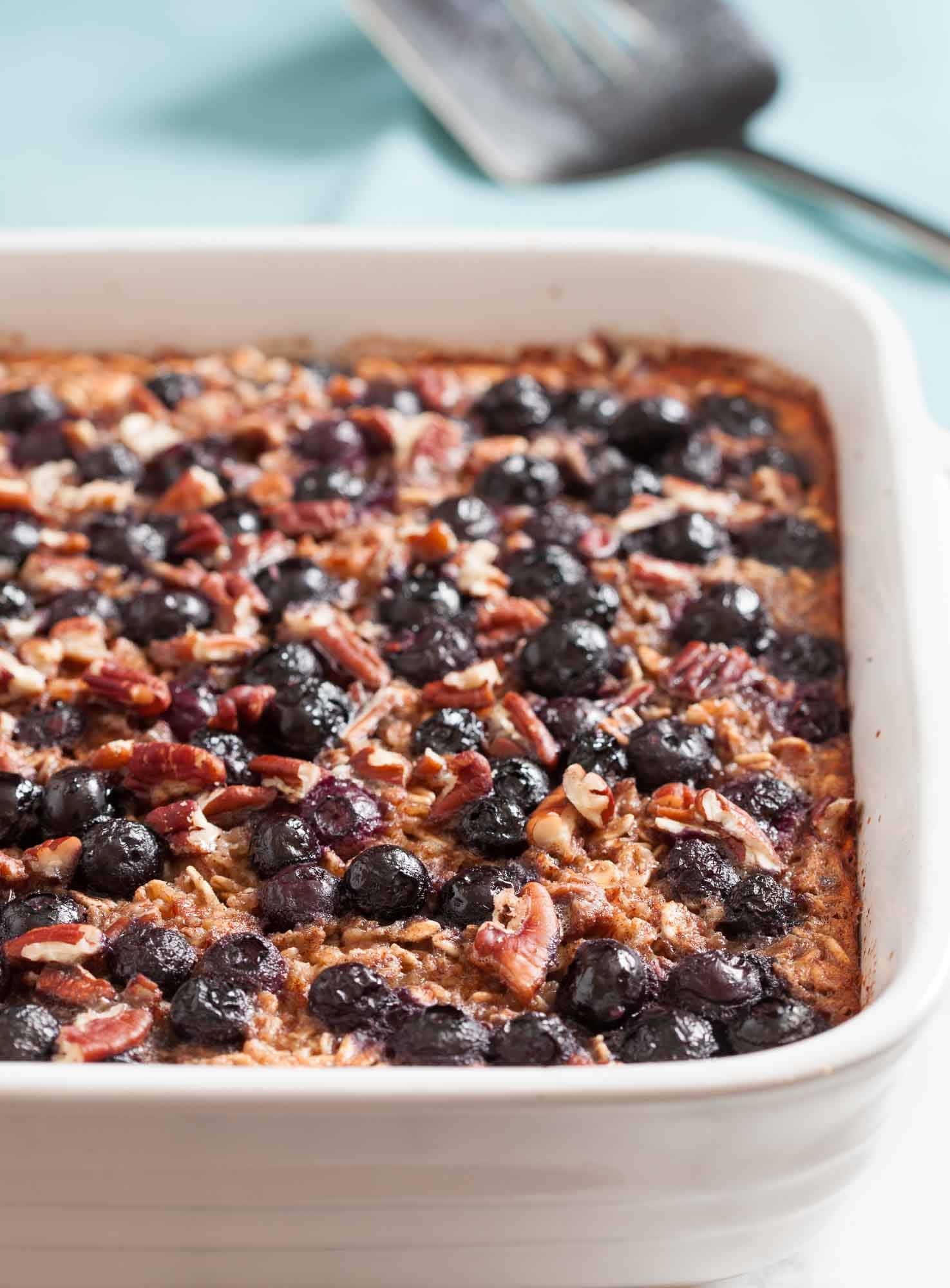 Baked Blueberry Oatmeal
