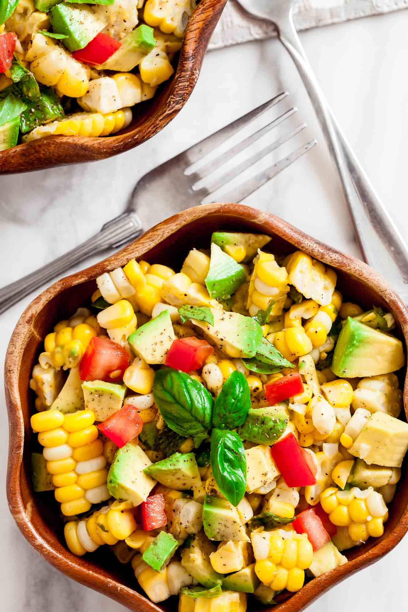 Corn Avocado Salad