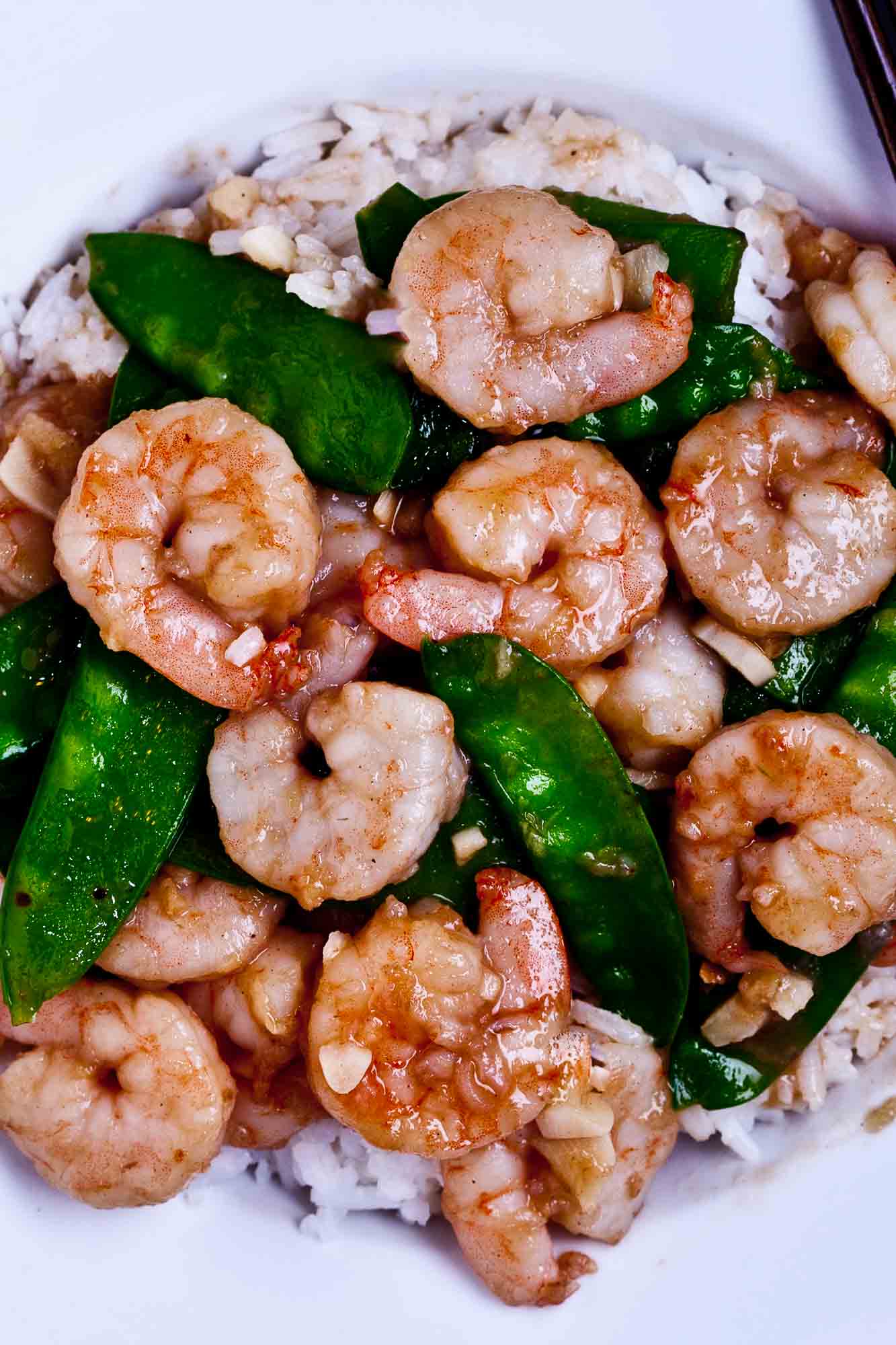 Shrimp with Snow Peas