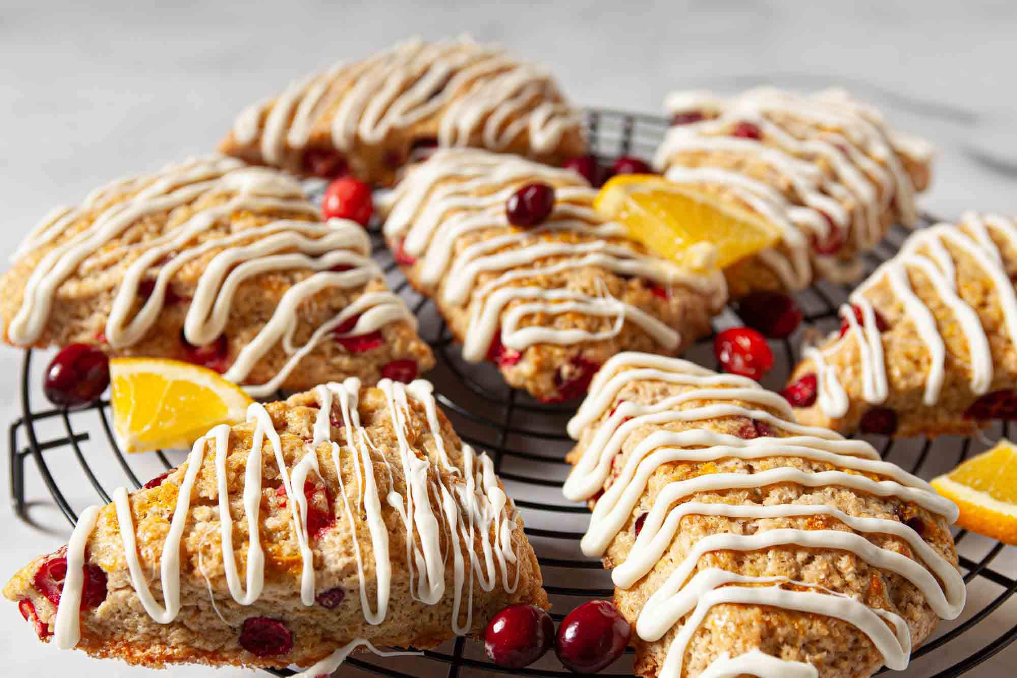Cranberry Orange Scones