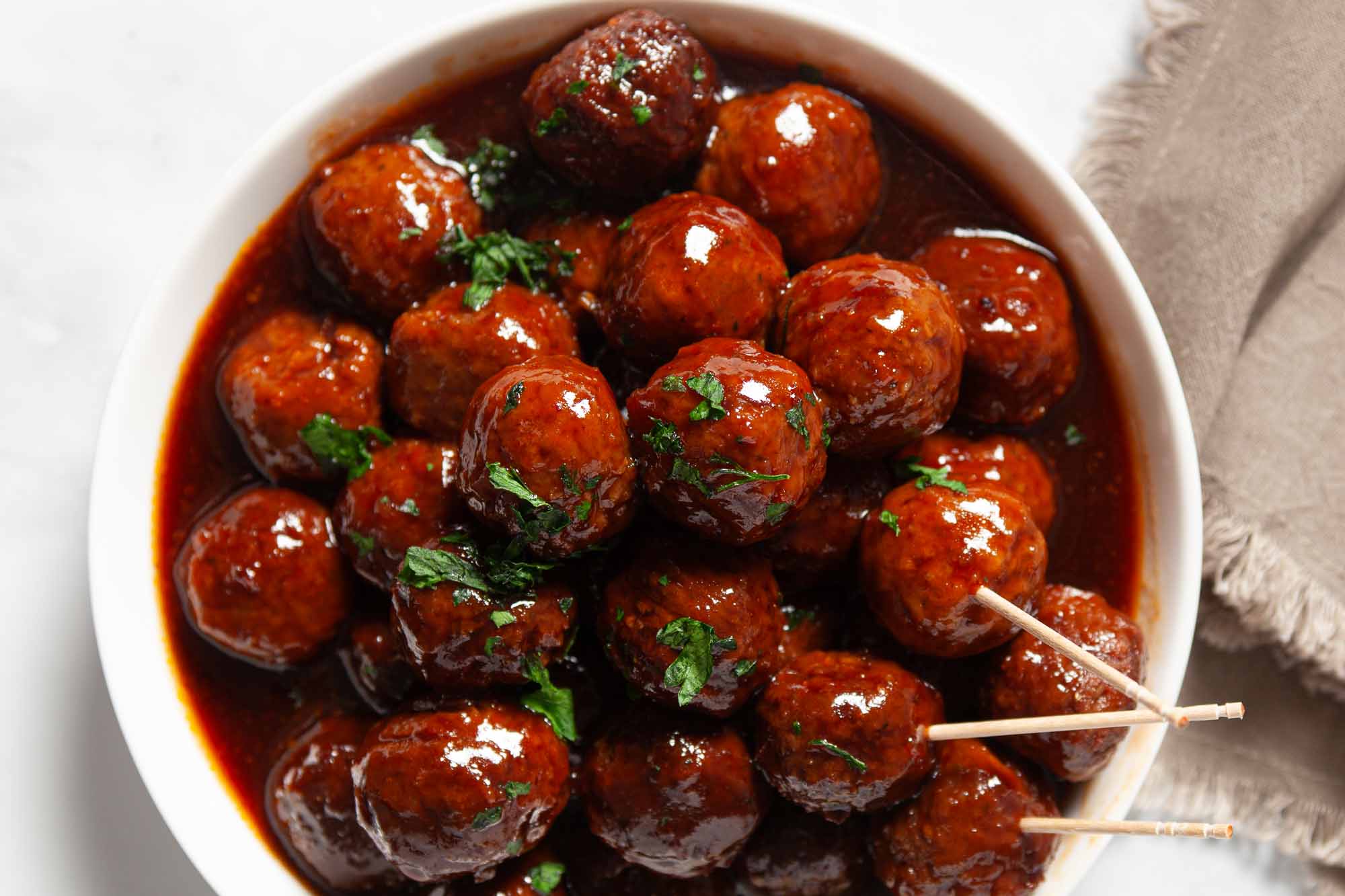 Grape Jelly Meatballs