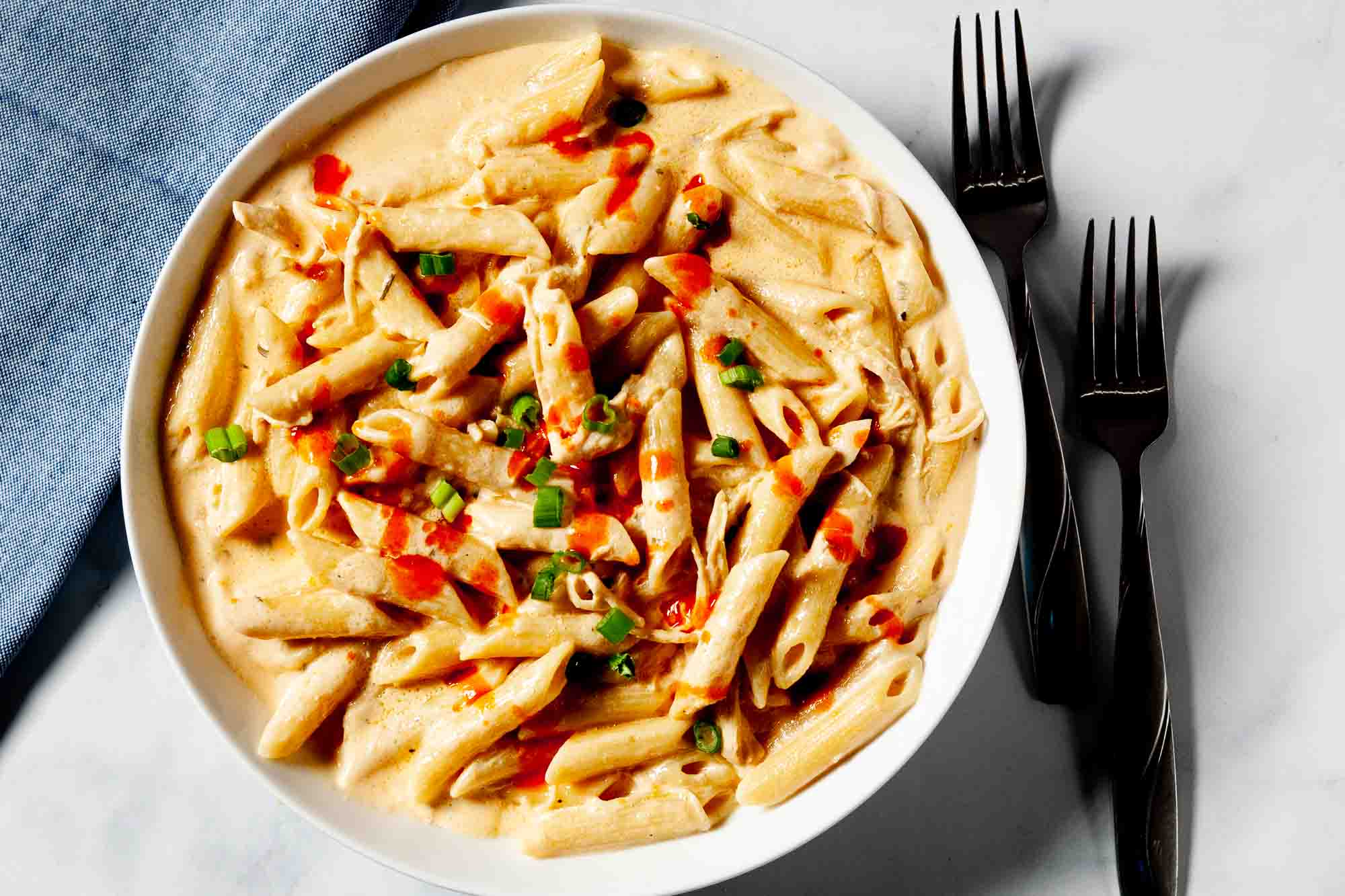 Buffalo Chicken Pasta