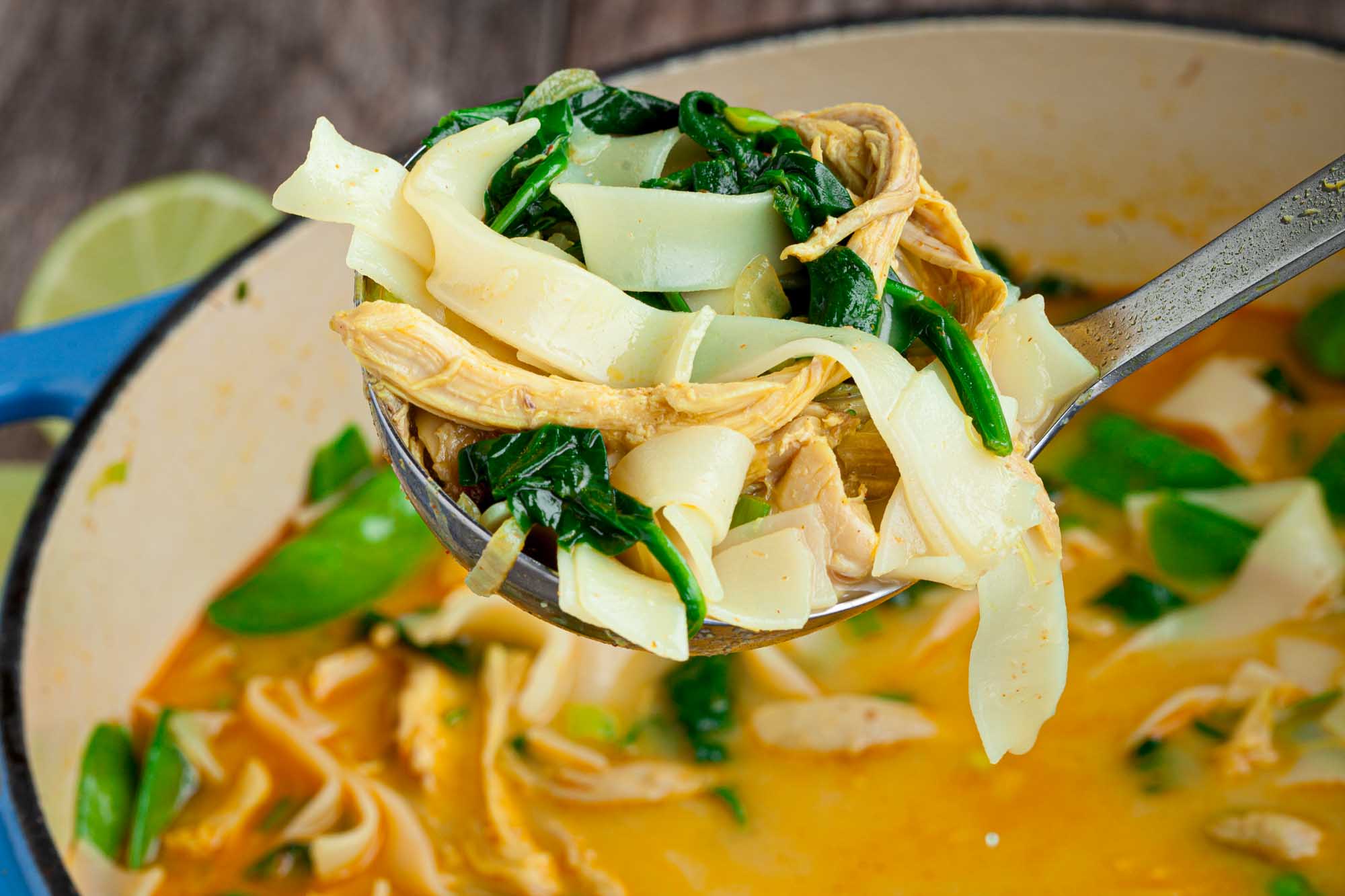 Coconut Curry Chicken Soup
