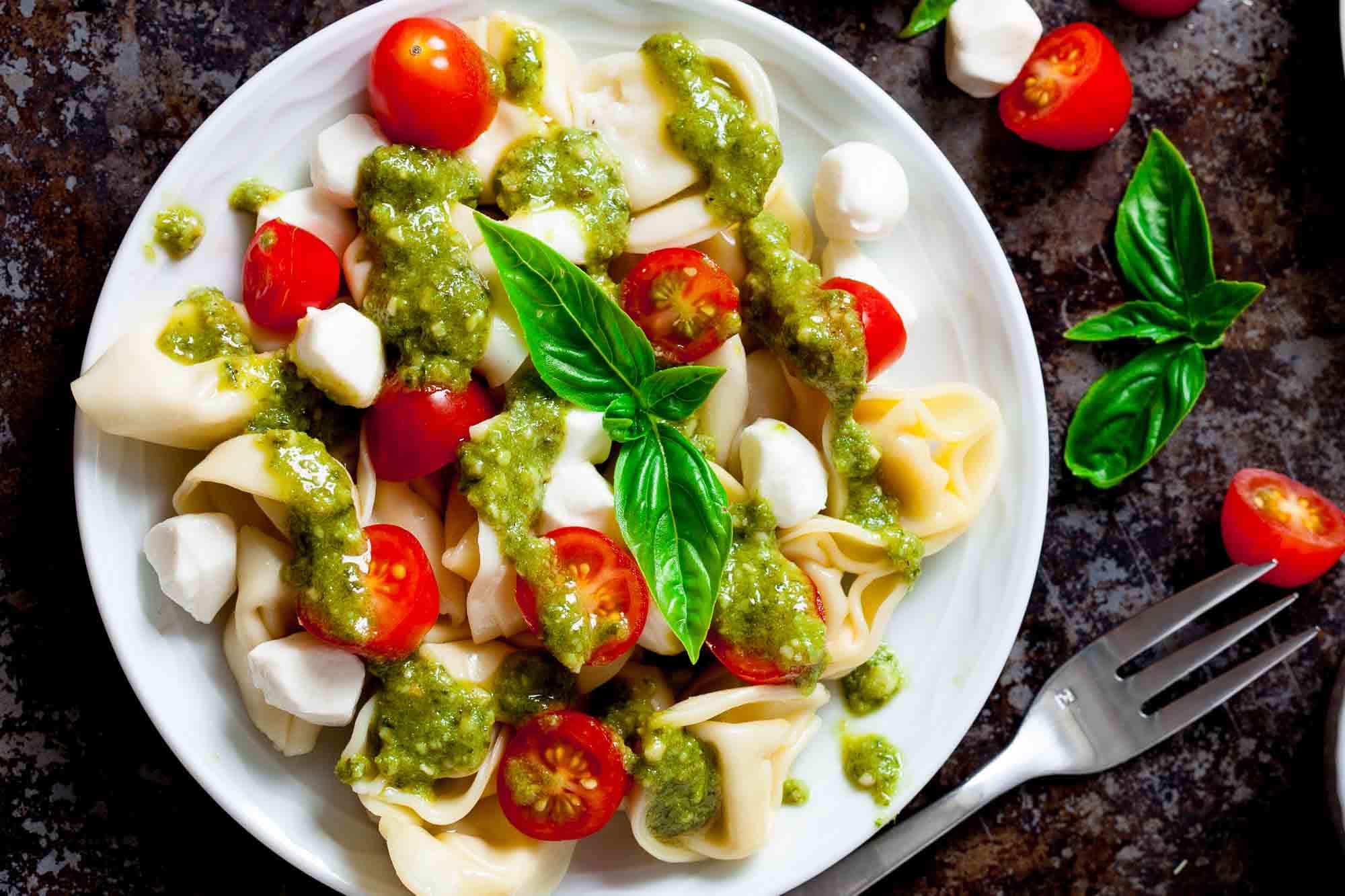 Pesto Tortellini Salad