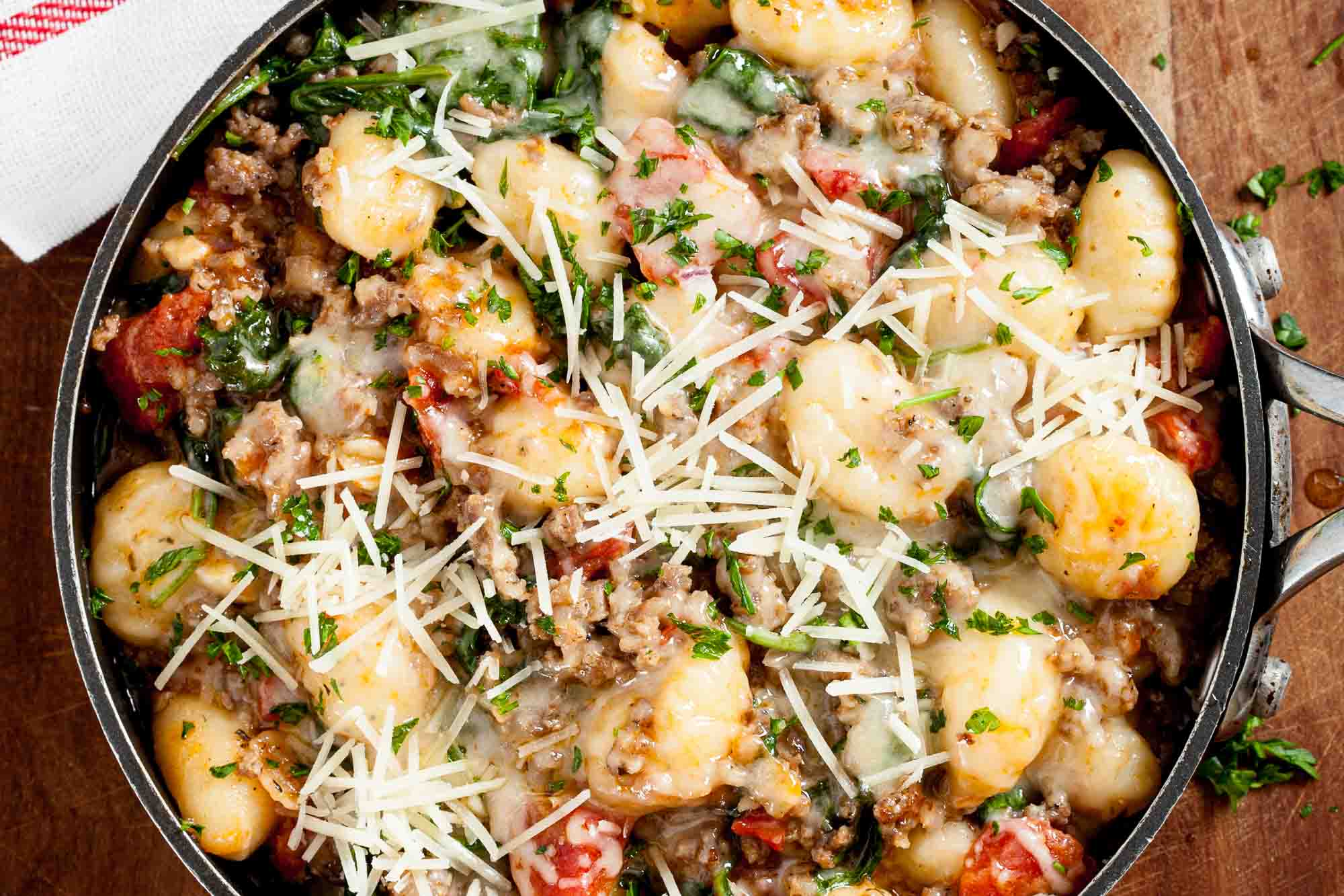 Gnocchi with Sausage