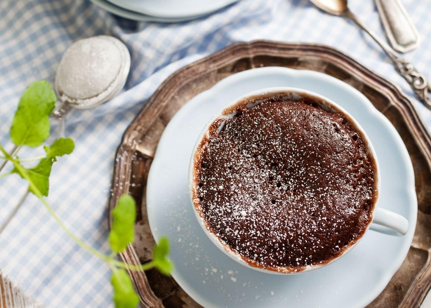 Coconut Flour Chocolate Mug Cake