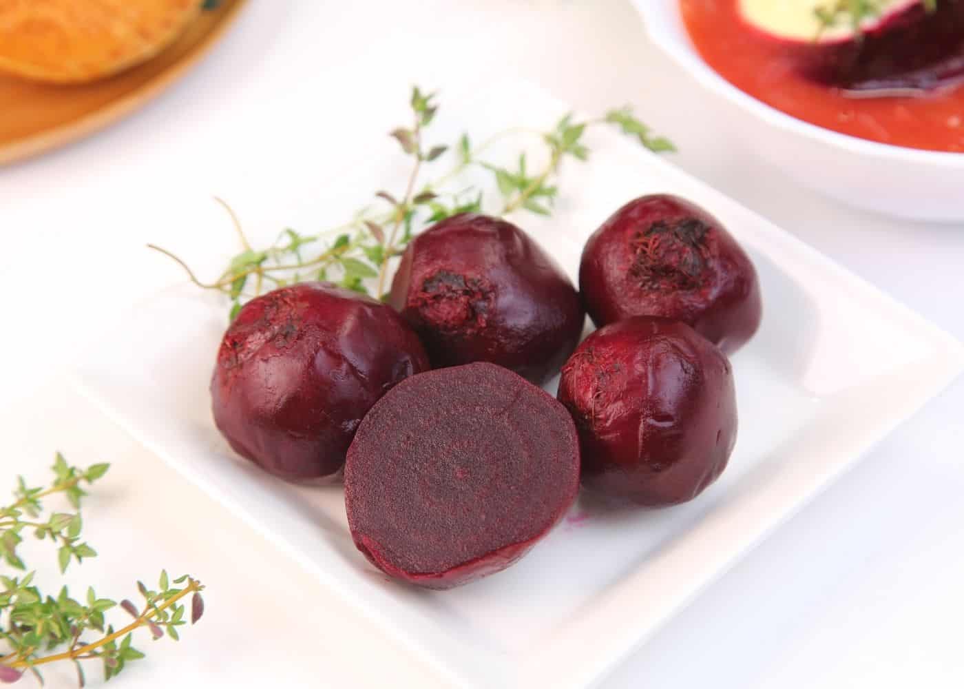 Instant Pot Beets (Cooked Whole)