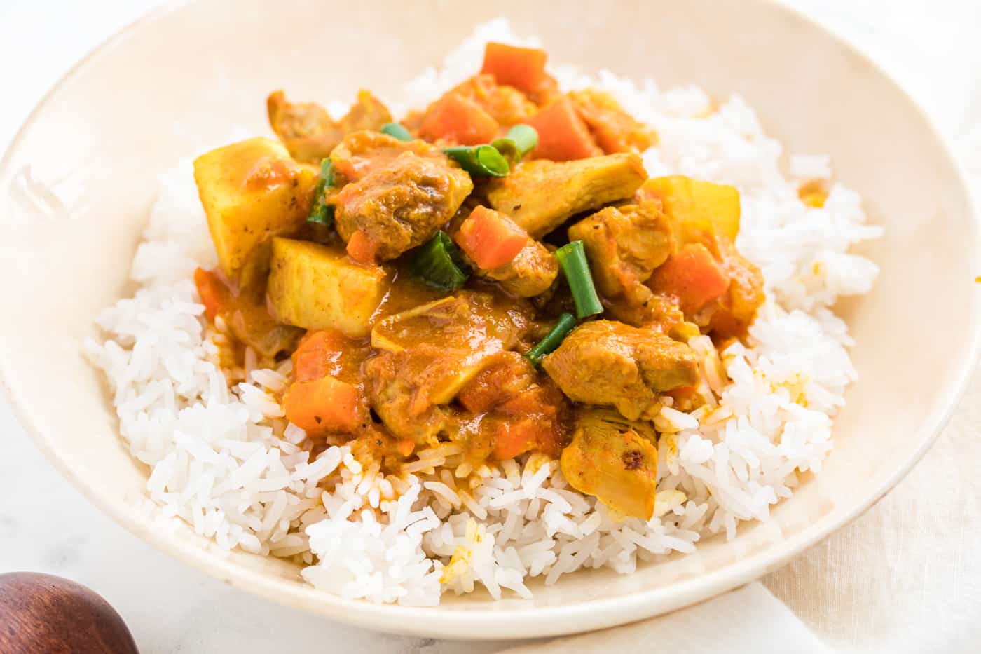 Instant Pot Chicken Curry With Vegetables Recipe