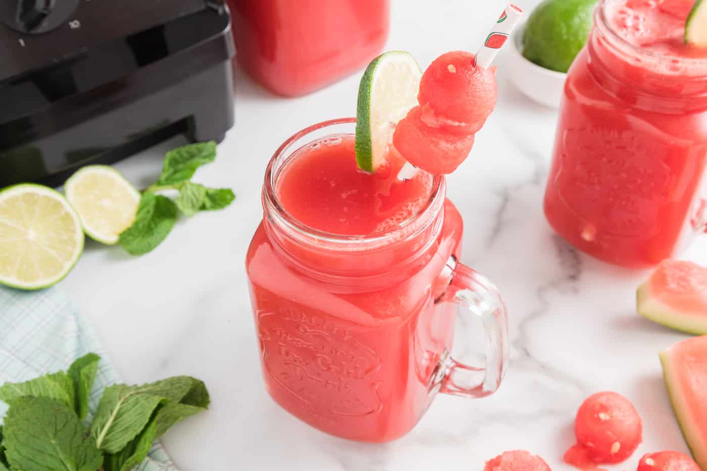 Watermelon Mint Juice Recipe