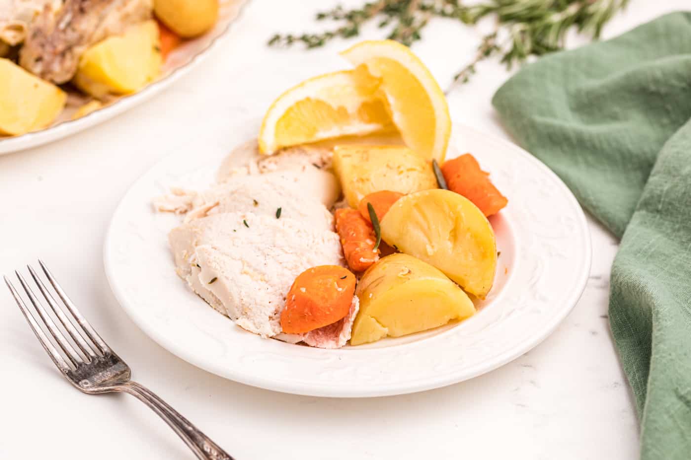 Instant Pot Whole Chicken and Potatoes Recipe