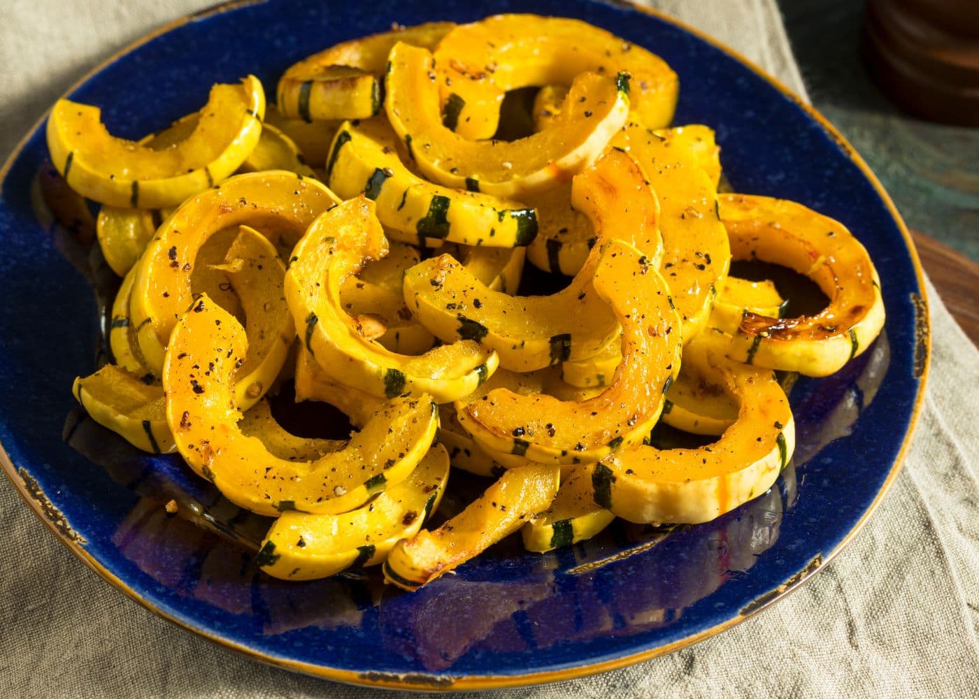 Air Fryer Roasted Delicata Squash (Easy Recipe)