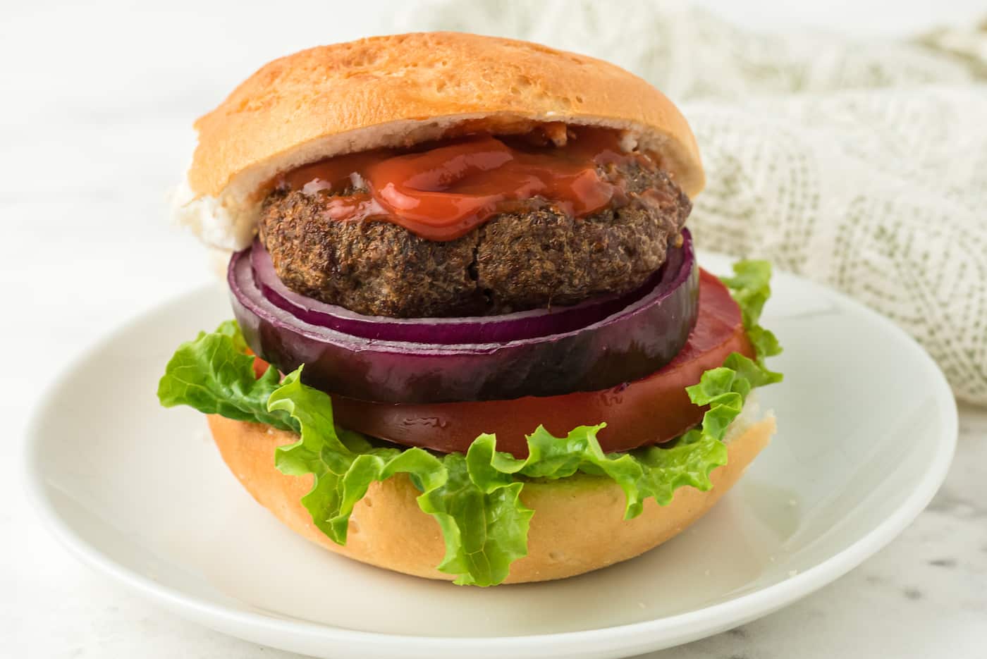 Air Fryer Hamburgers Without Breadcrumbs