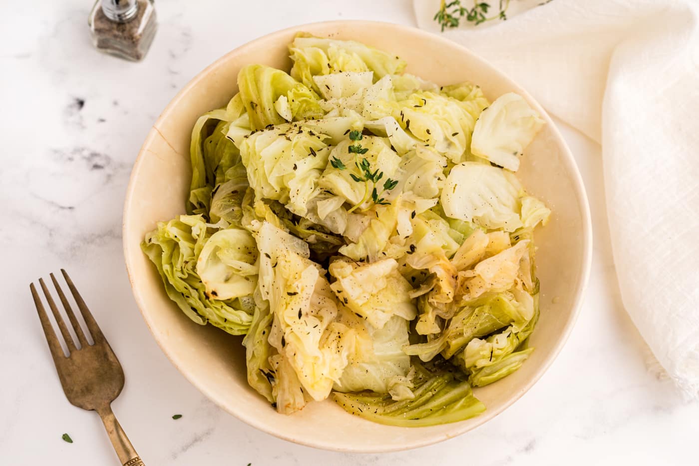Instant Pot Cabbage Recipe (3-Ingredients)