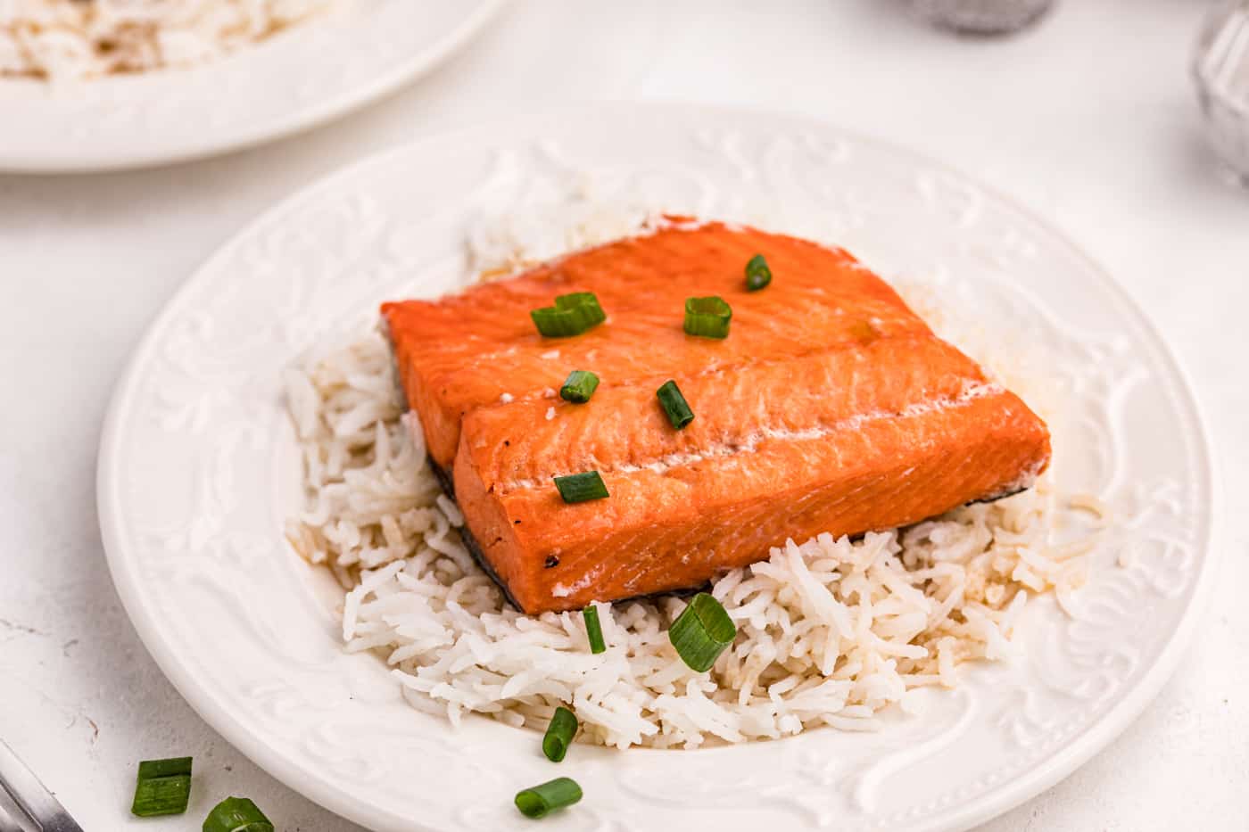 Instant Pot Salmon and Rice Recipe