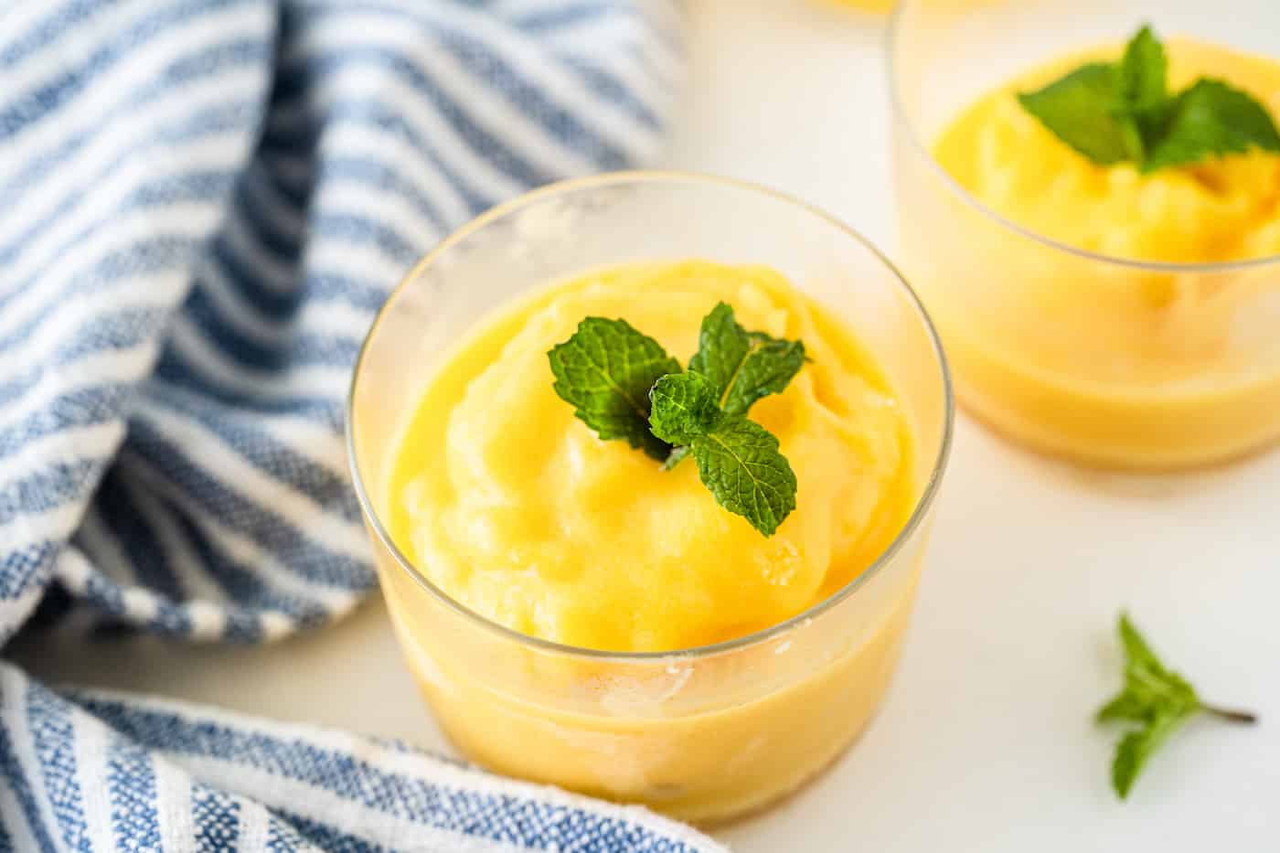 Vitamix Mango Sorbet (Vegan & Dairy-Free)