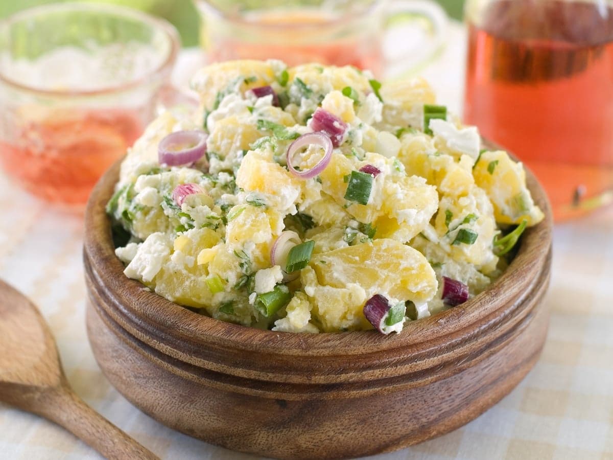 Potato Salad Without Eggs Recipe