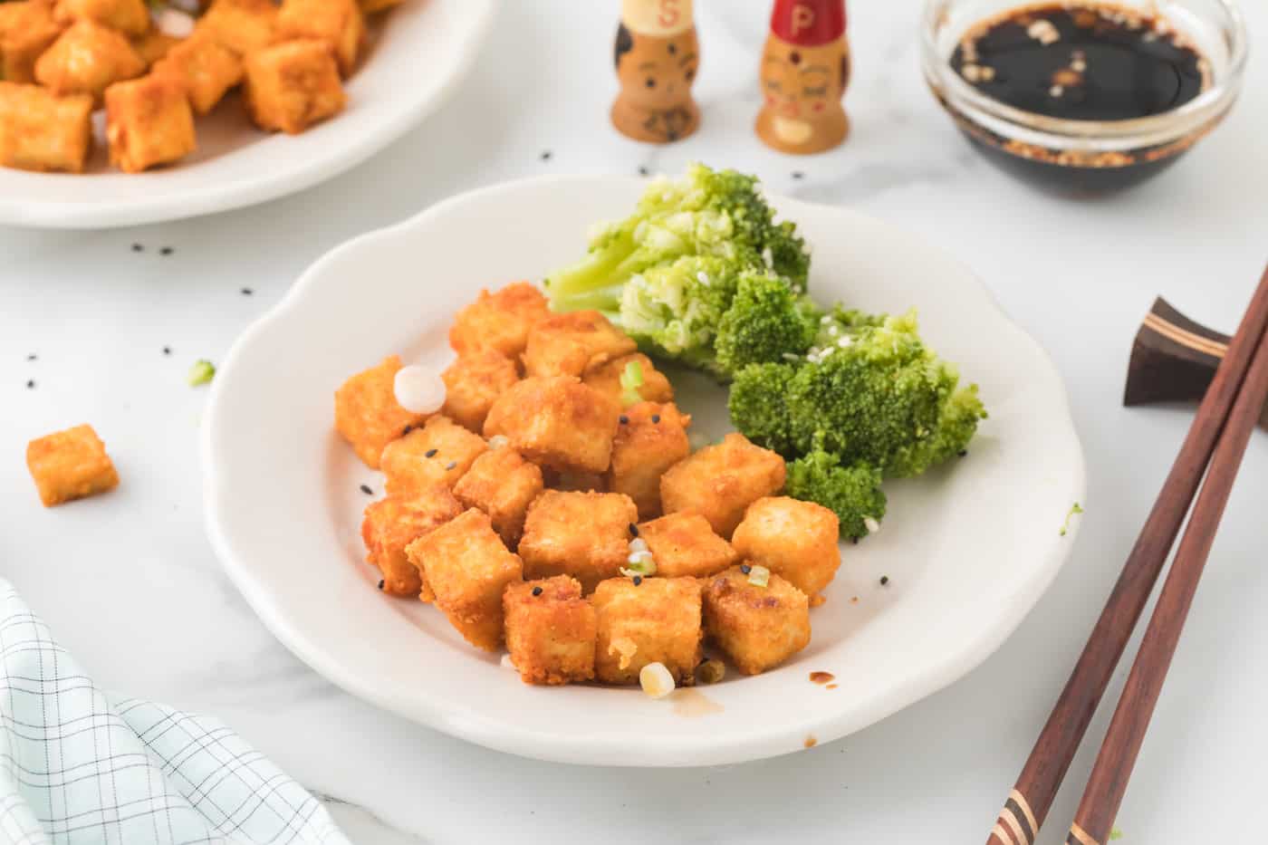 Air Fryer Crispy Tofu Recipe