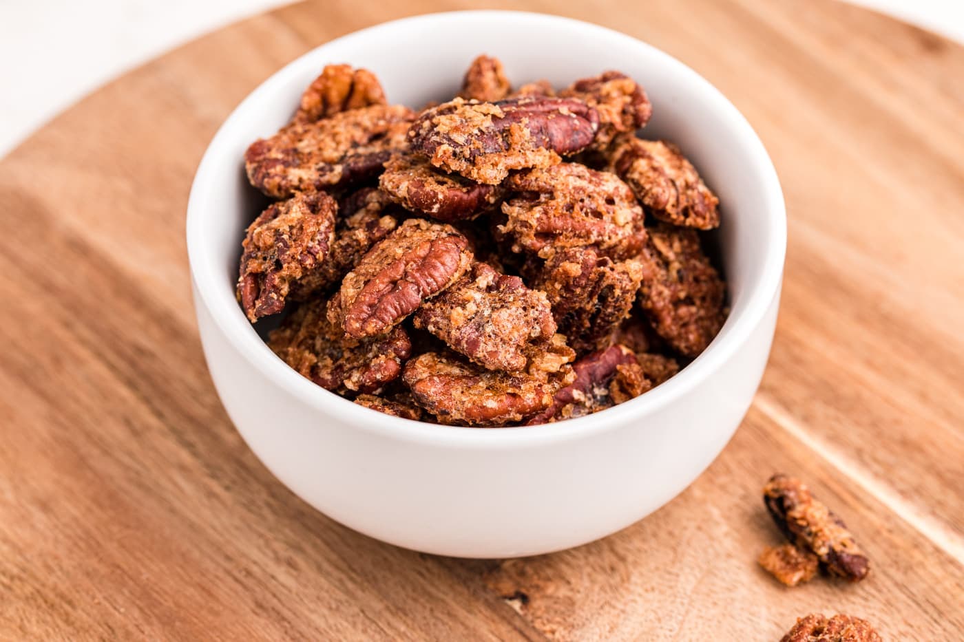 Air Fryer Candied Pecans Recipe