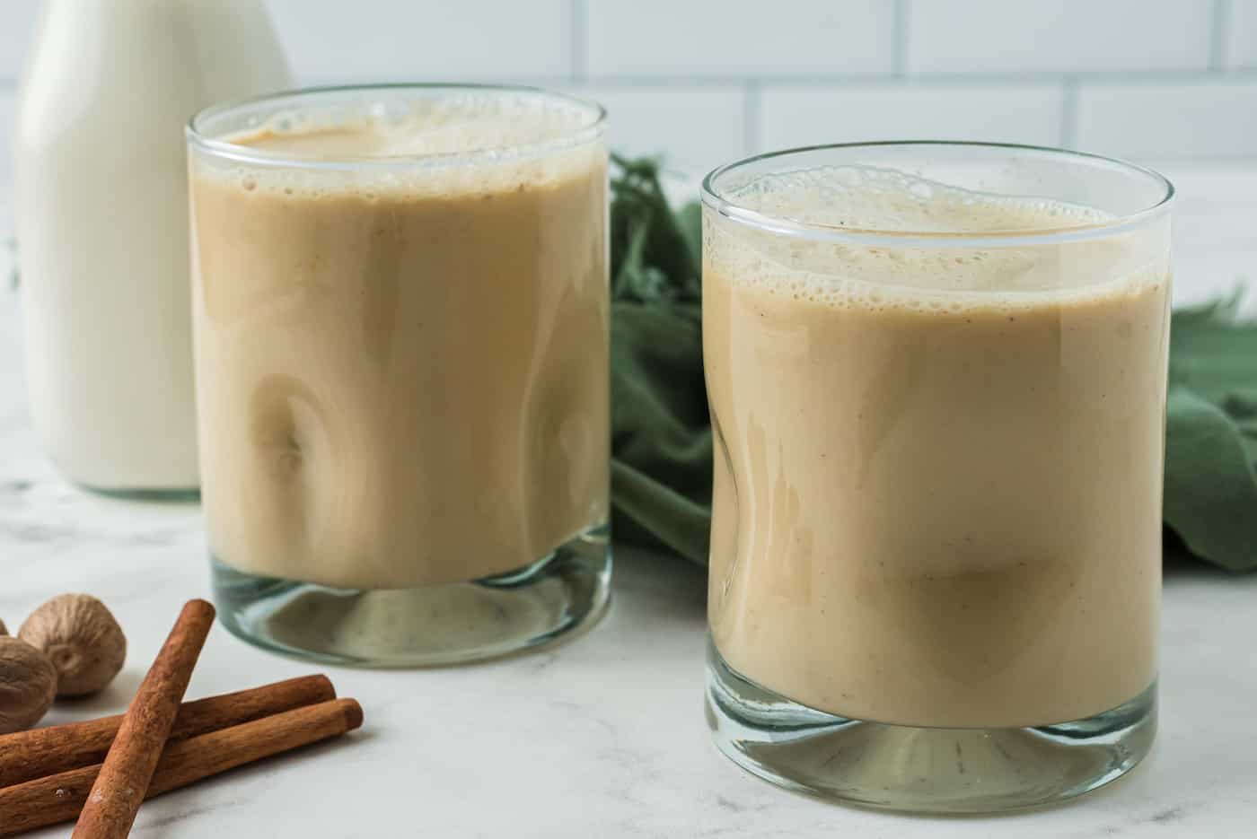 Oat Milk Eggnog Recipe (Dairy-Free)