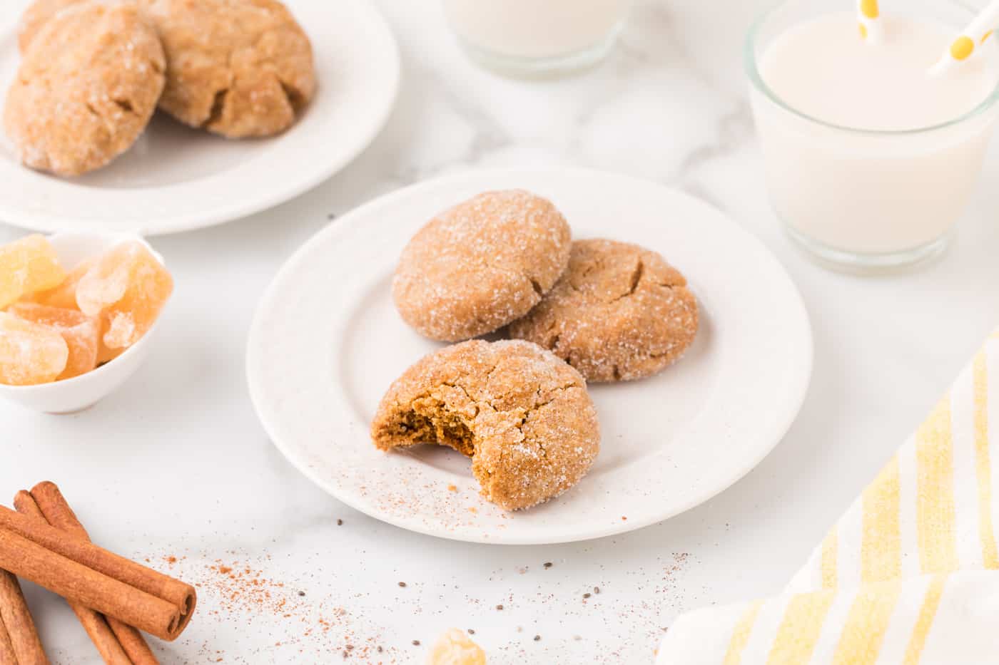 Vegan Gingersnaps Recipe (Gluten-Free Option)
