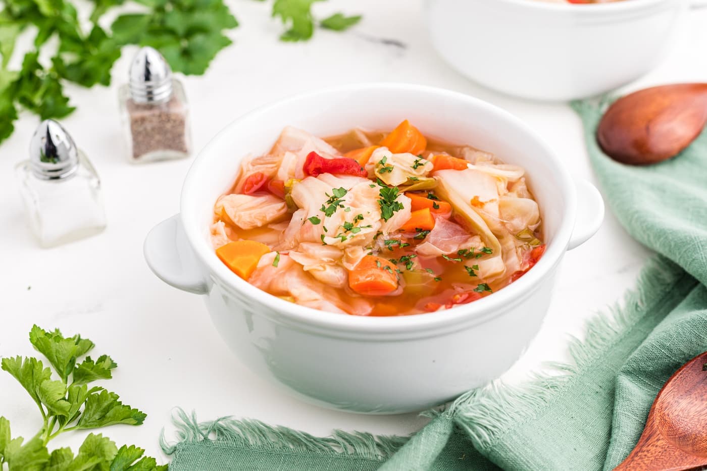 Instant Pot Cabbage Vegetable Soup Recipe