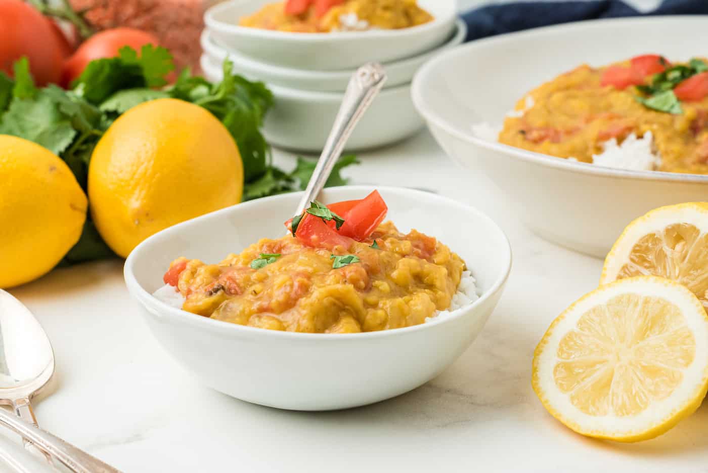 Instant Pot Red Lentil Dal Recipe